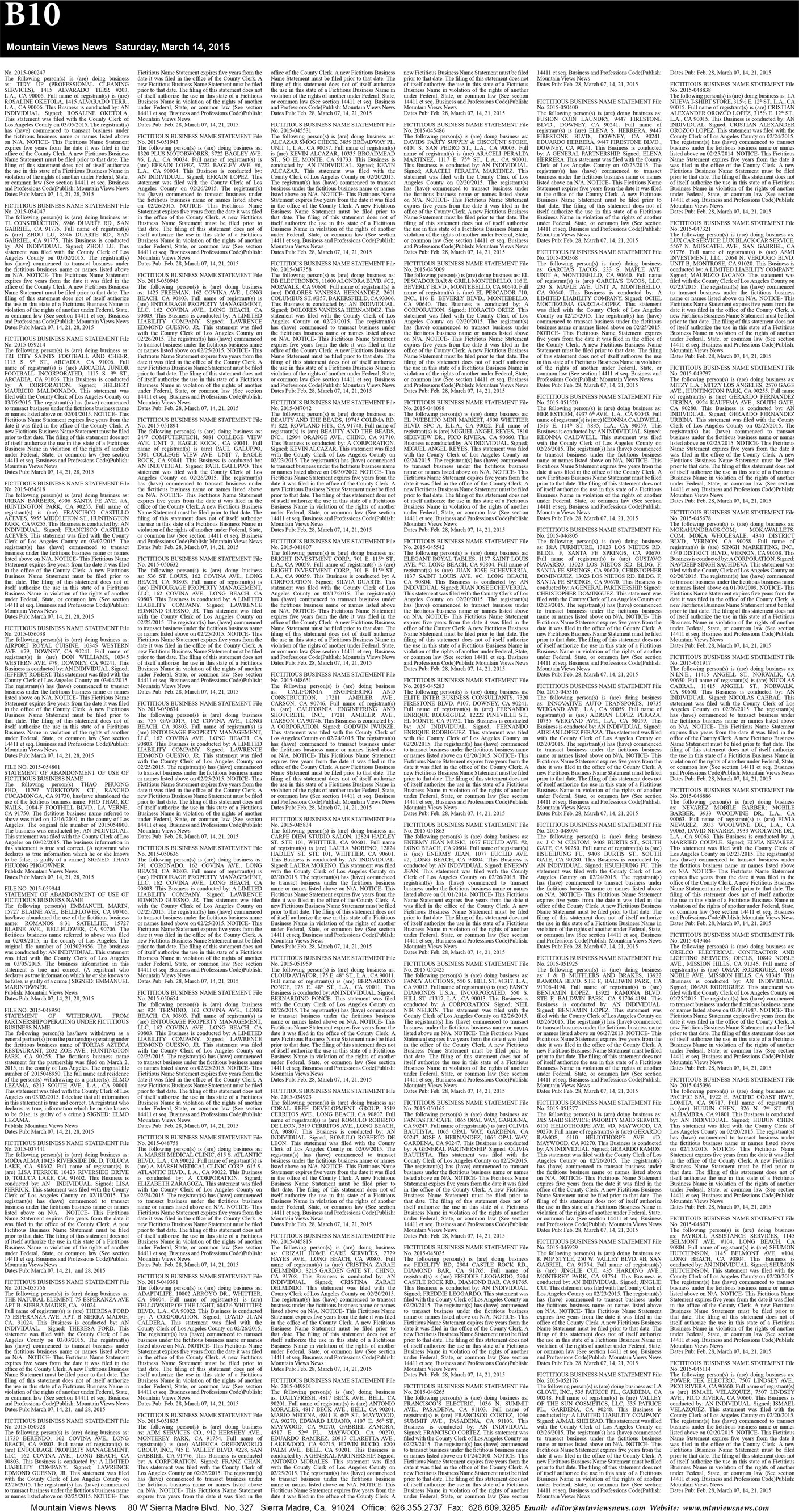 MVNews this week:  Page B:10