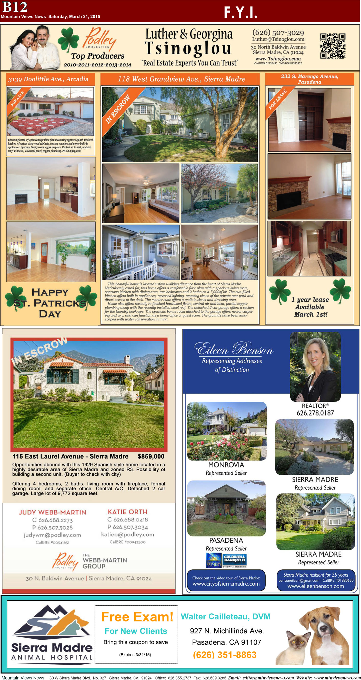 MVNews this week:  Page B:12