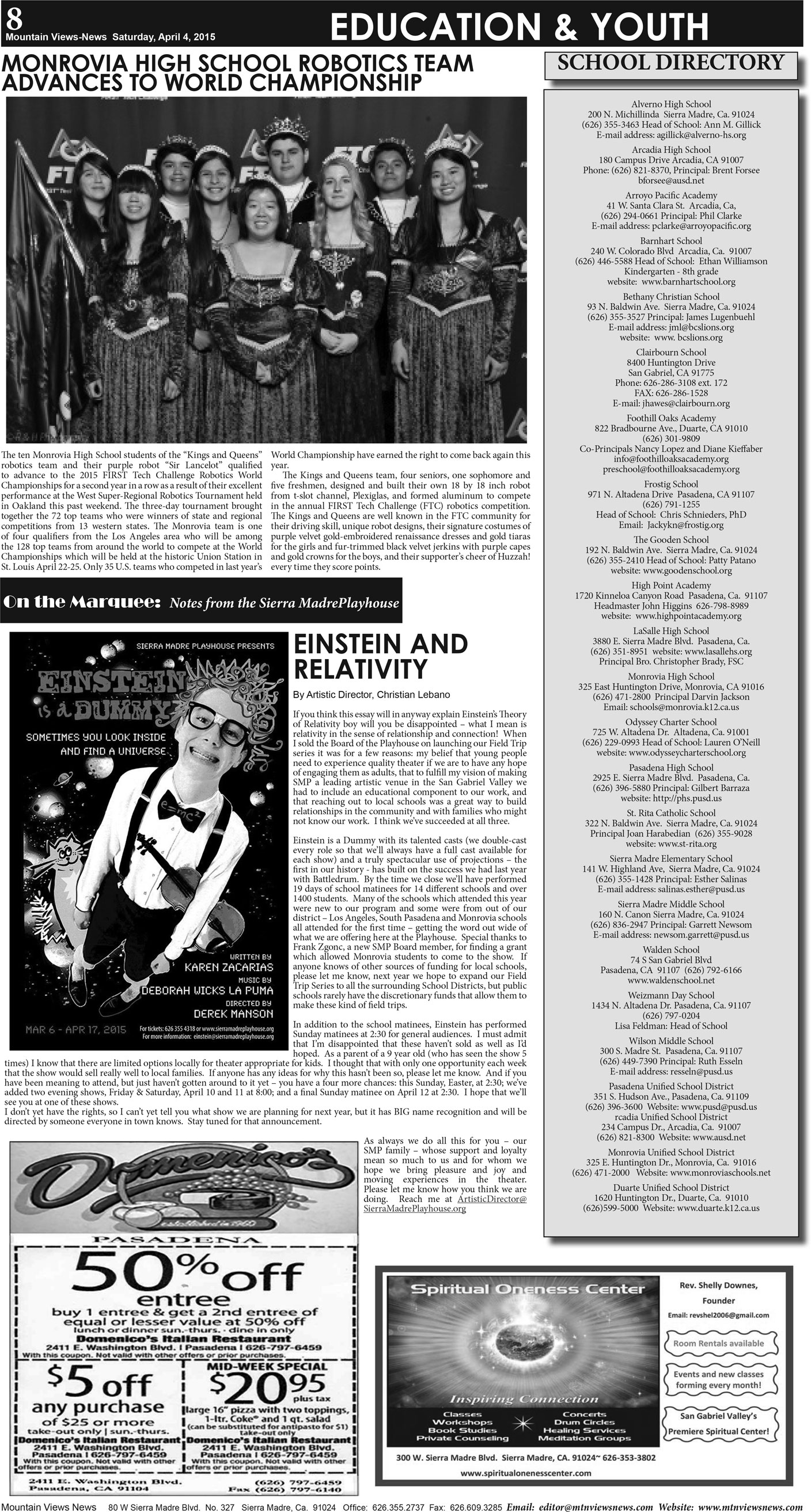 MVNews this week:  Page 8