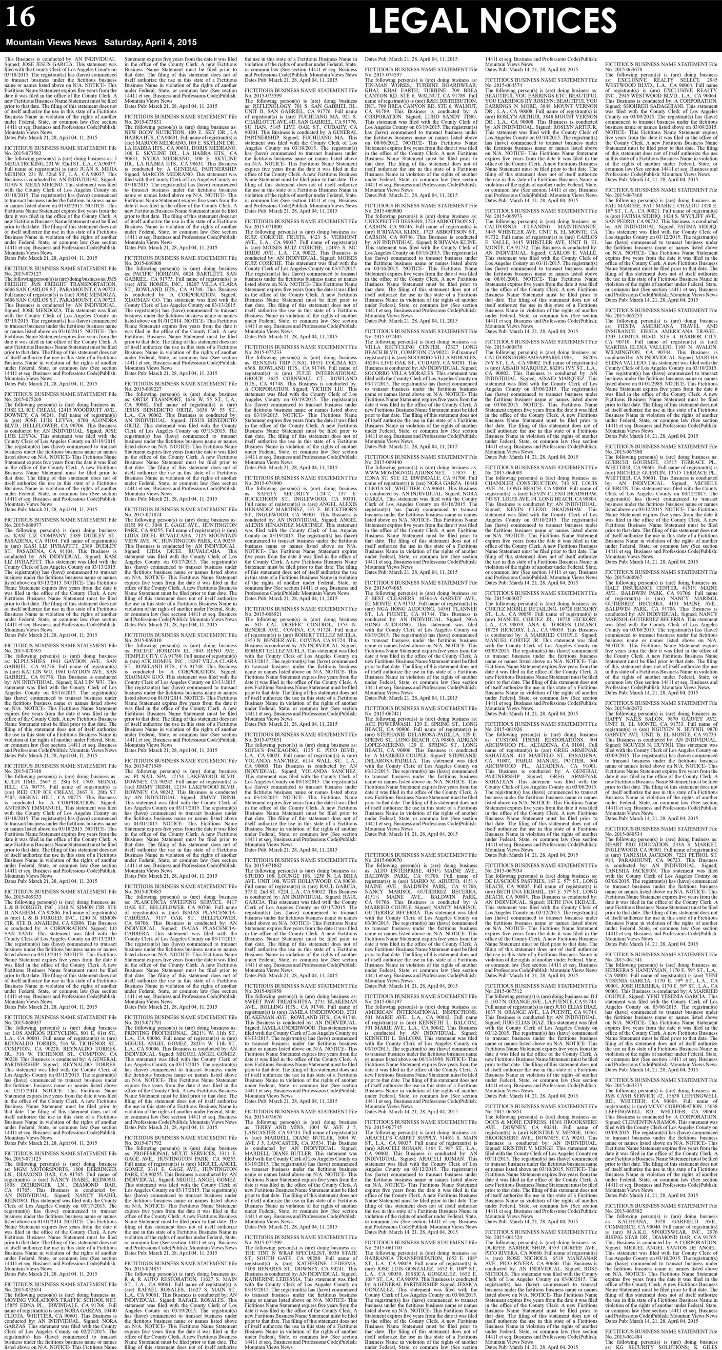 MVNews this week:  Page 16