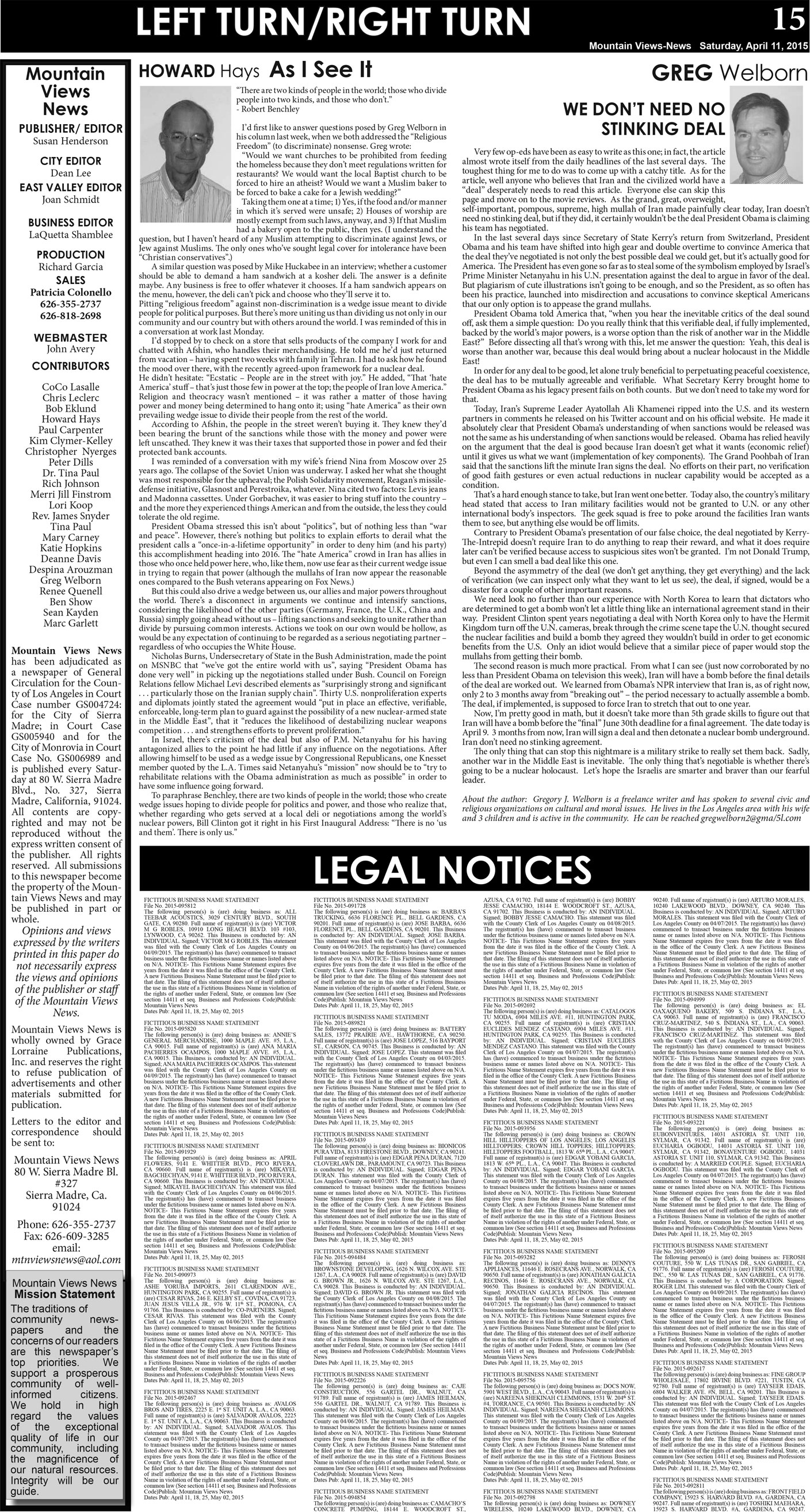 MVNews this week:  Page 15