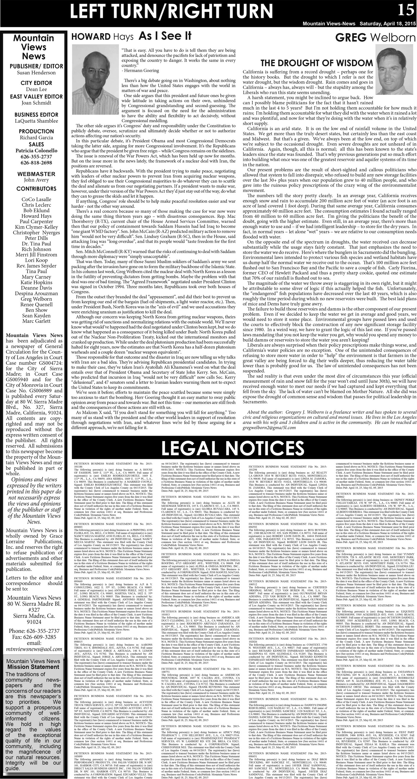 MVNews this week:  Page 15