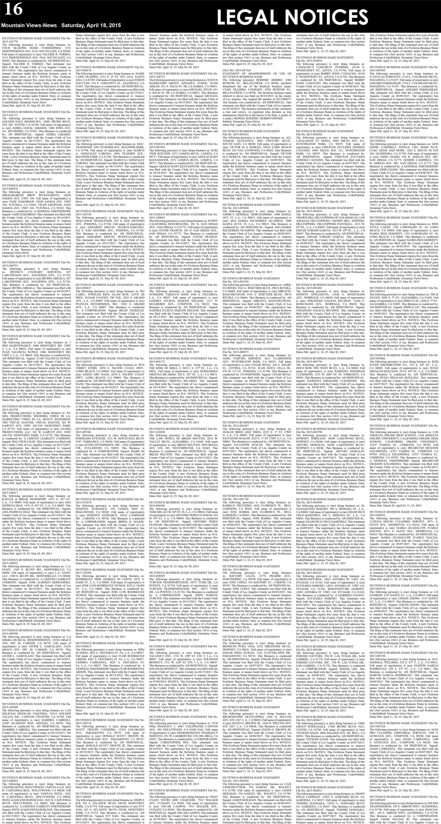 MVNews this week:  Page 16