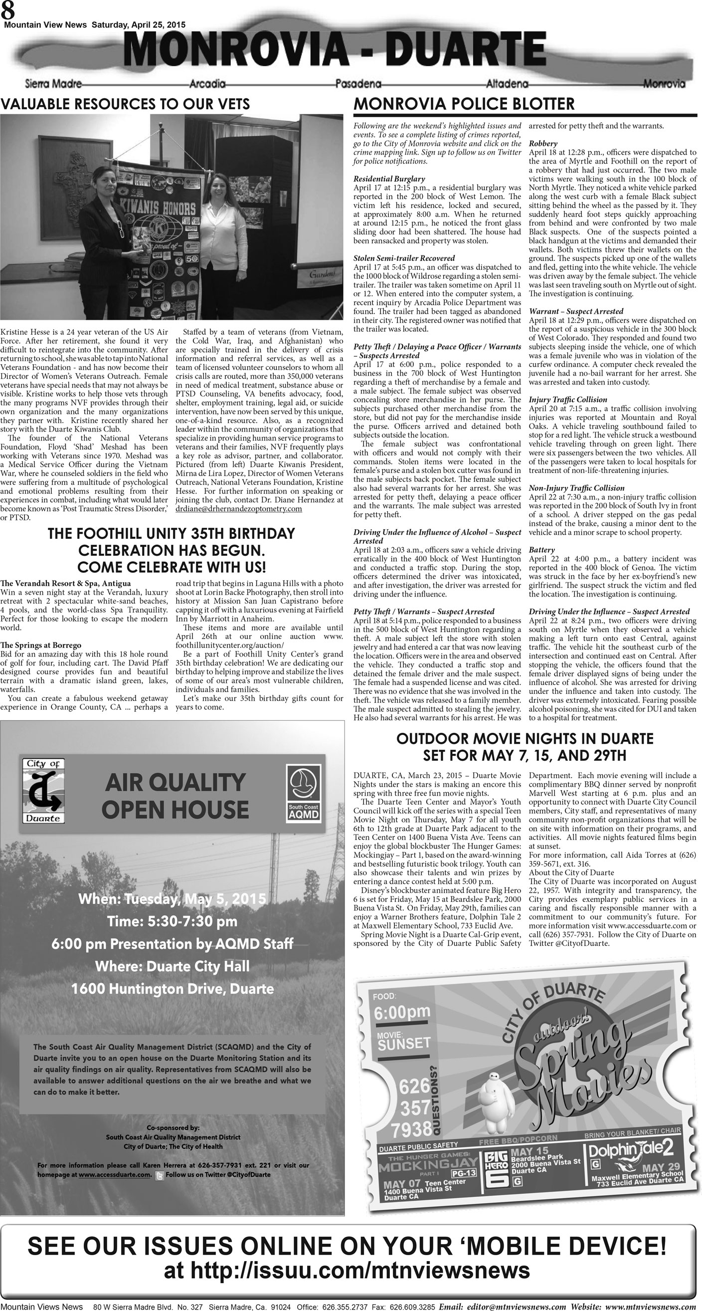 MVNews this week:  Page 8