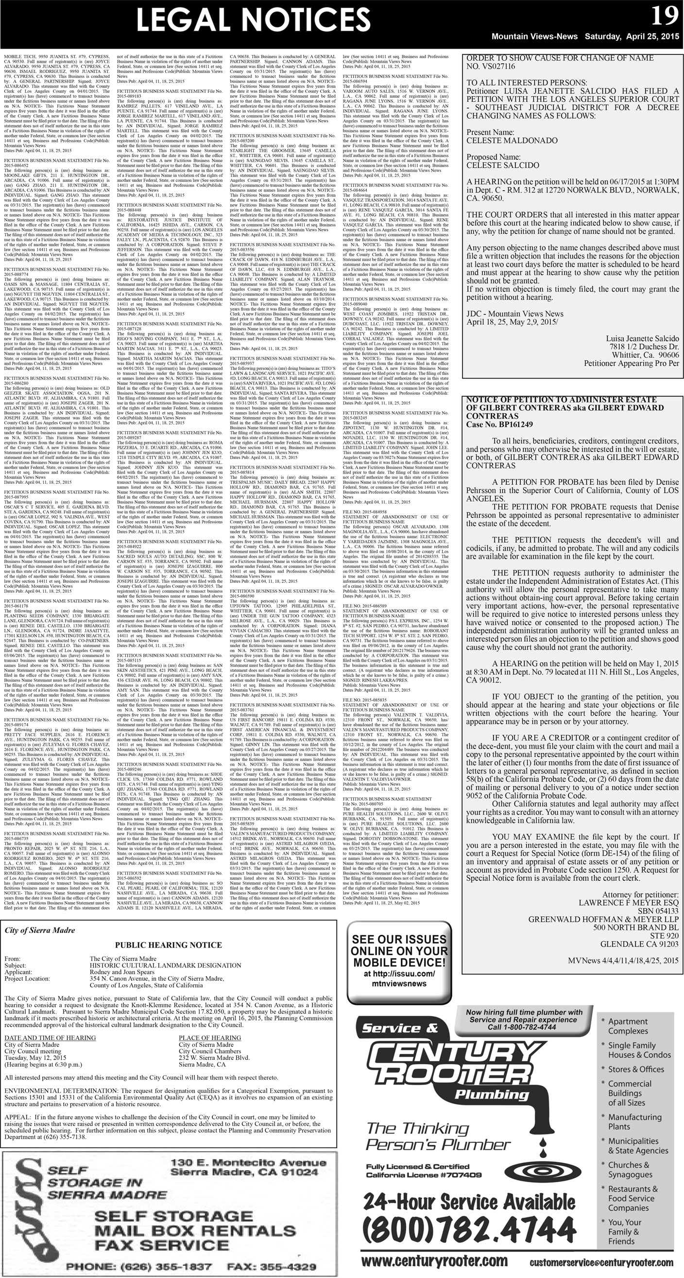 MVNews this week:  Page 19