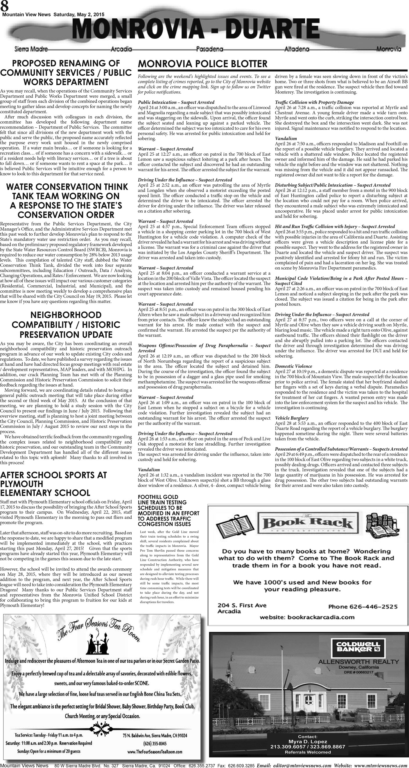 MVNews this week:  Page 8