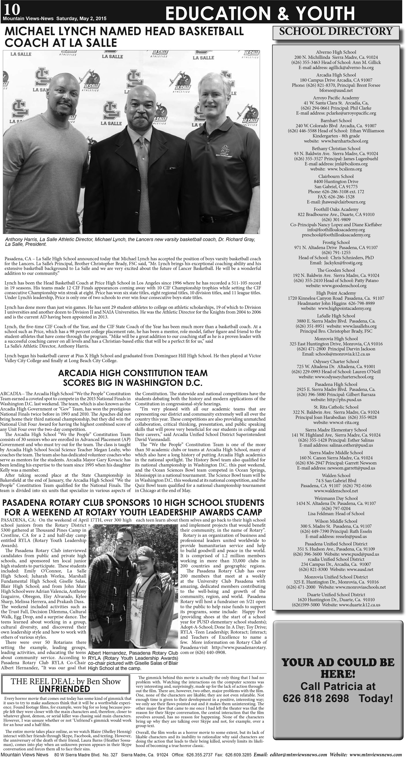 MVNews this week:  Page 10