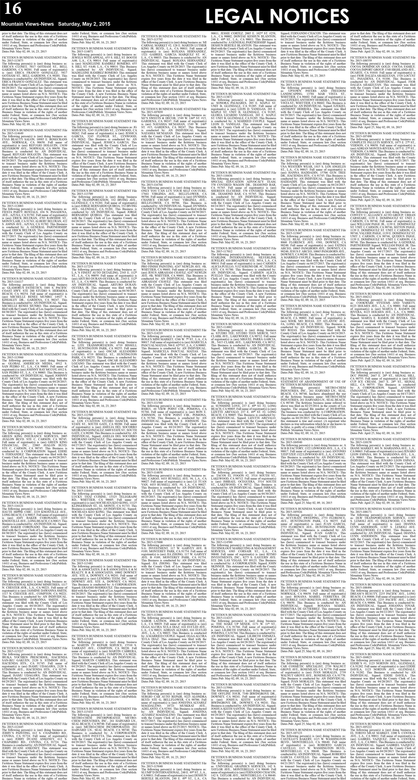 MVNews this week:  Page 16