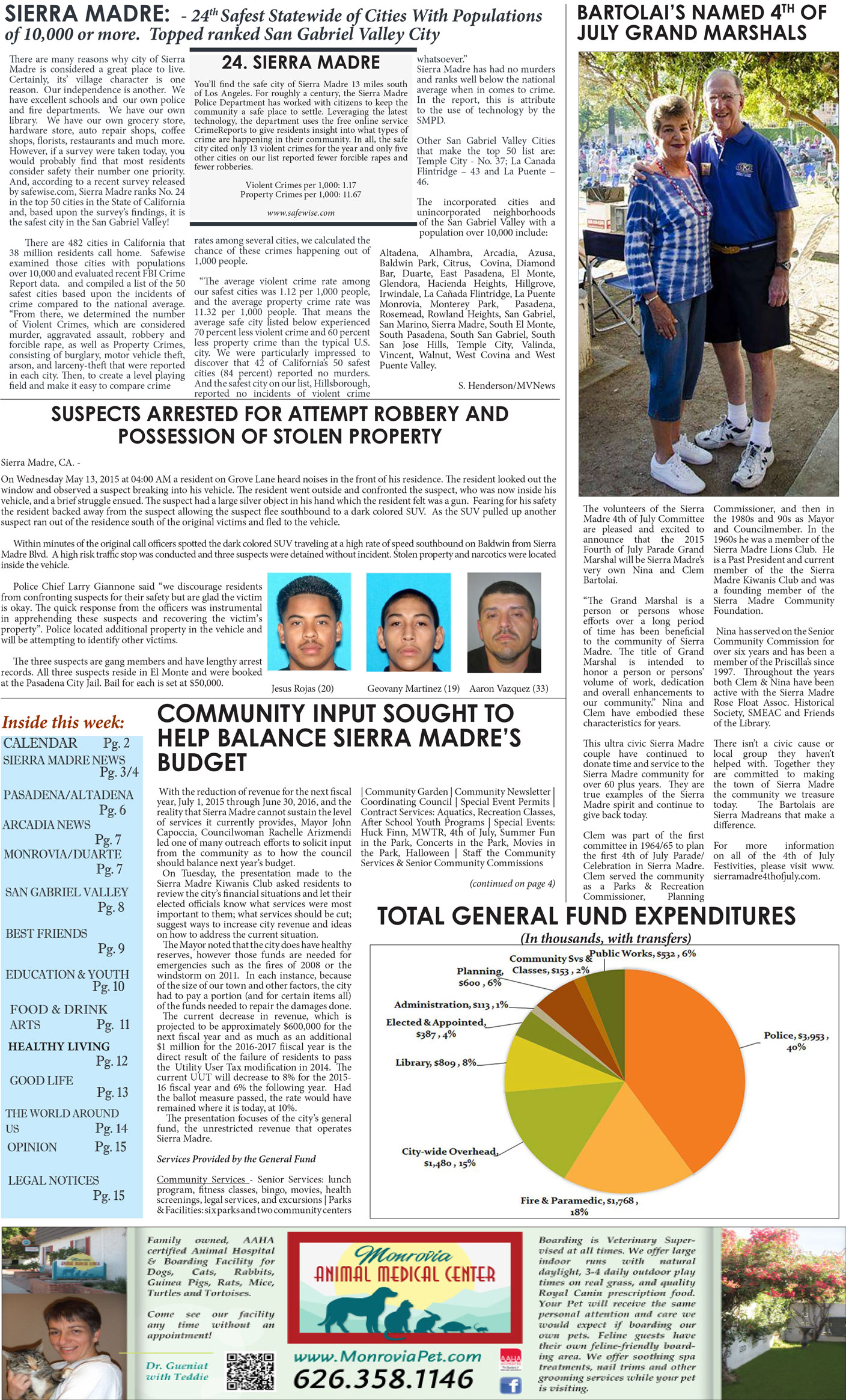 MVNews this week:  Page 1