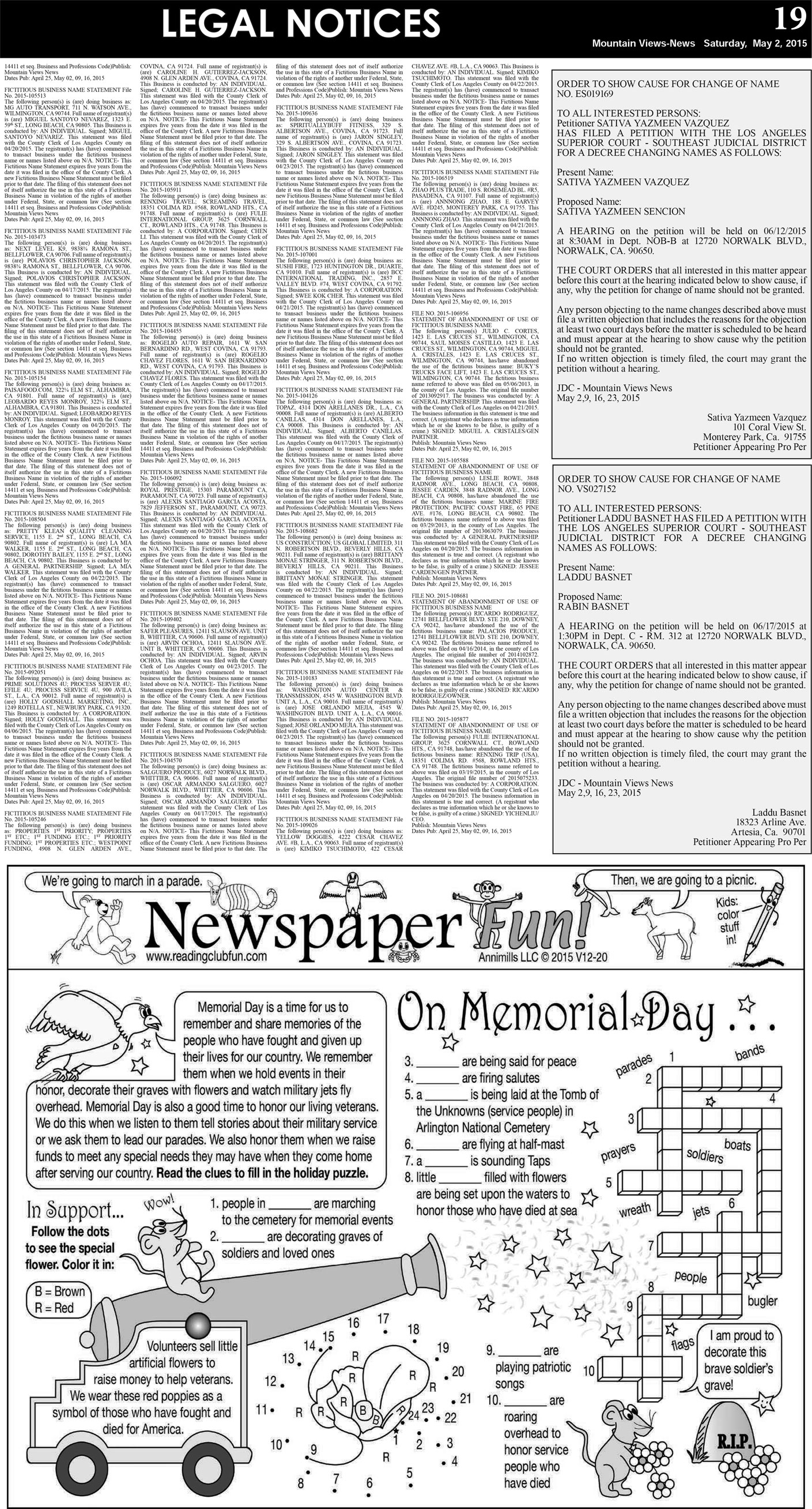 MVNews this week:  Page 19