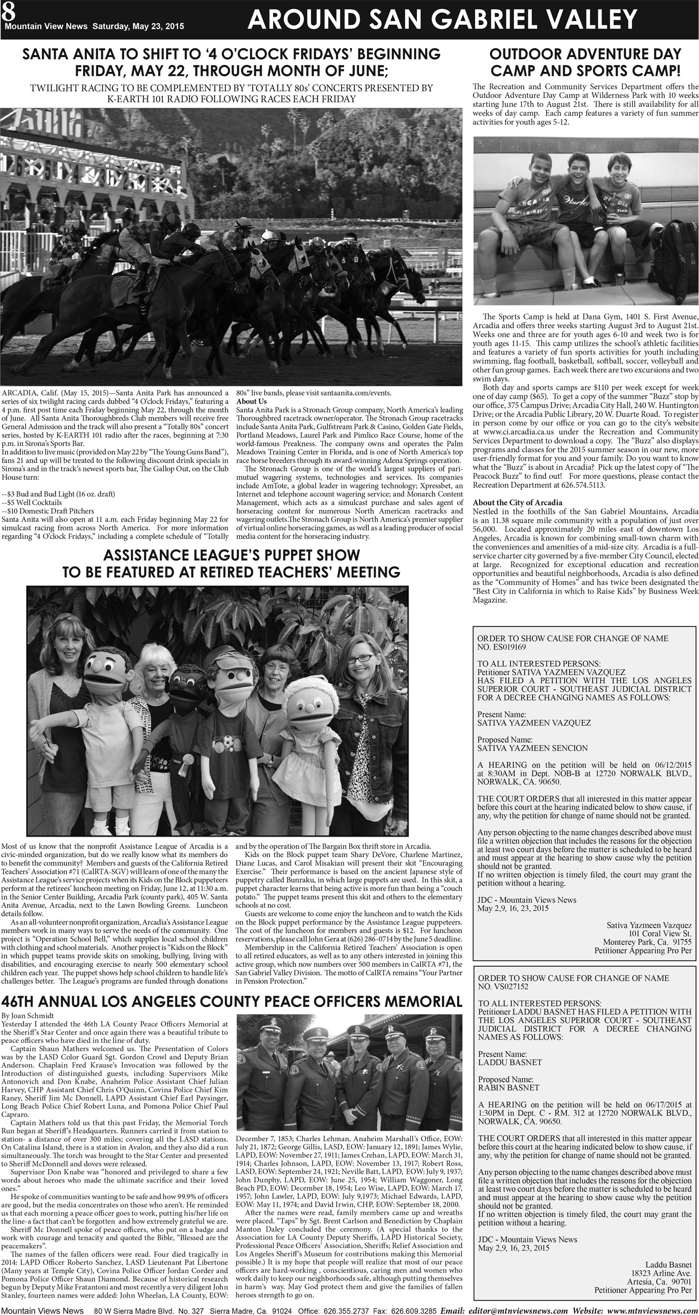 MVNews this week:  Page 8