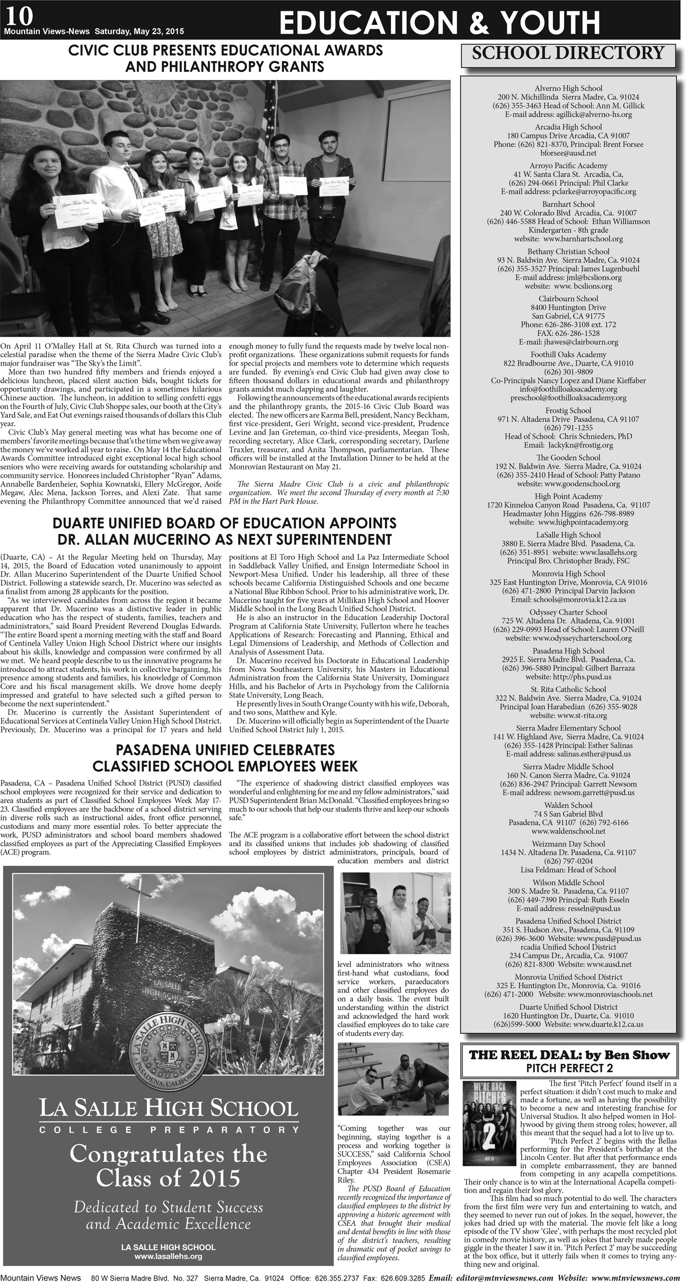 MVNews this week:  Page 10