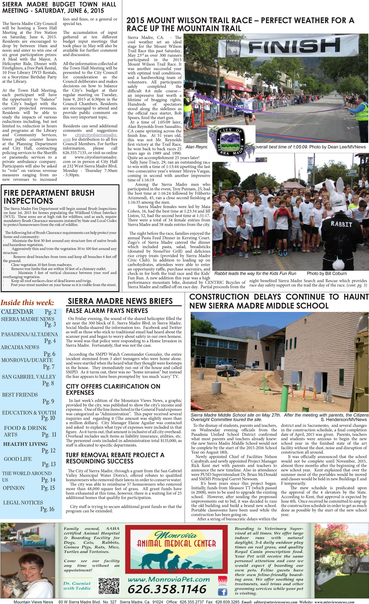 MVNews this week:  Page 1