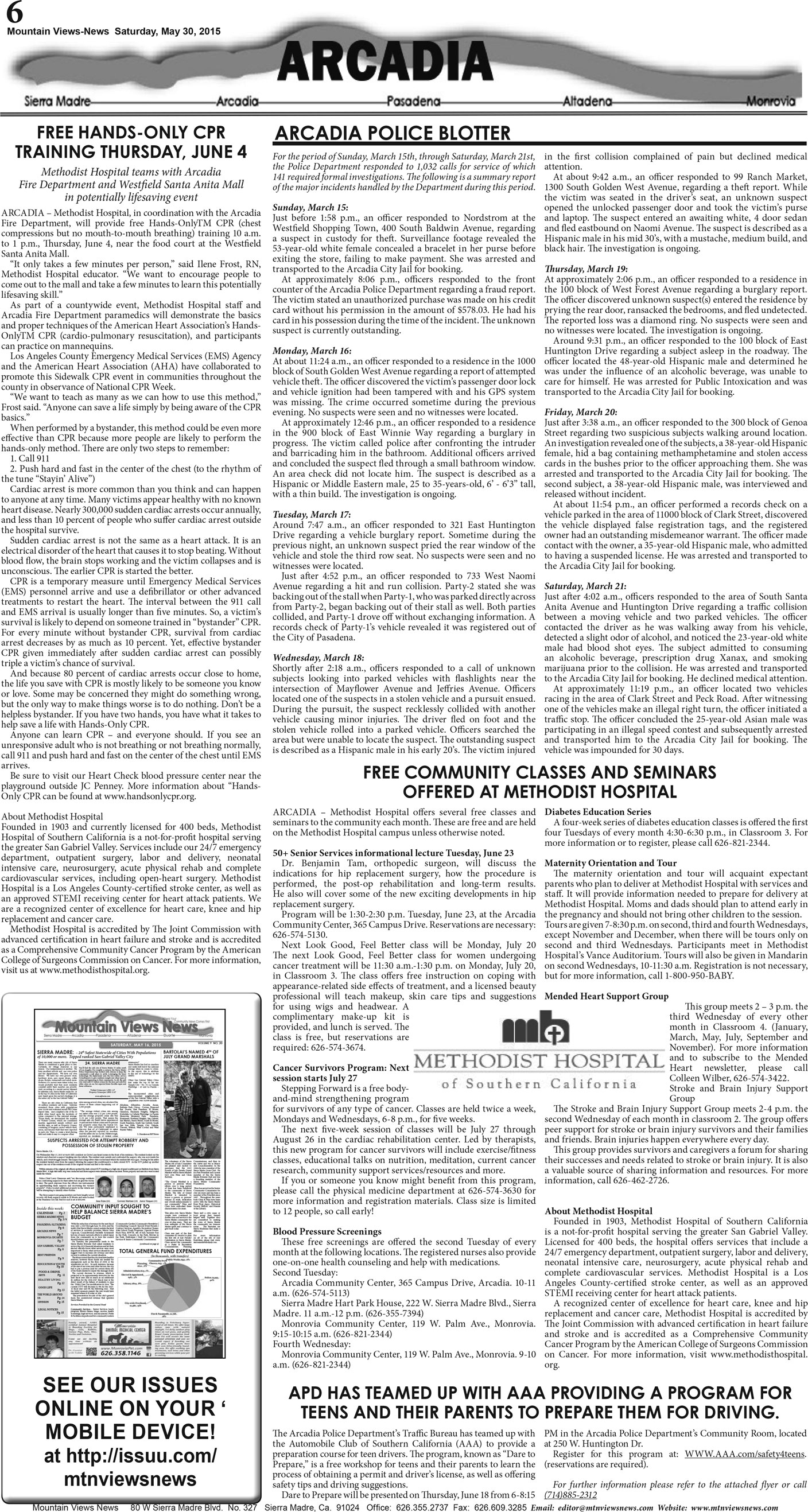 MVNews this week:  Page 6