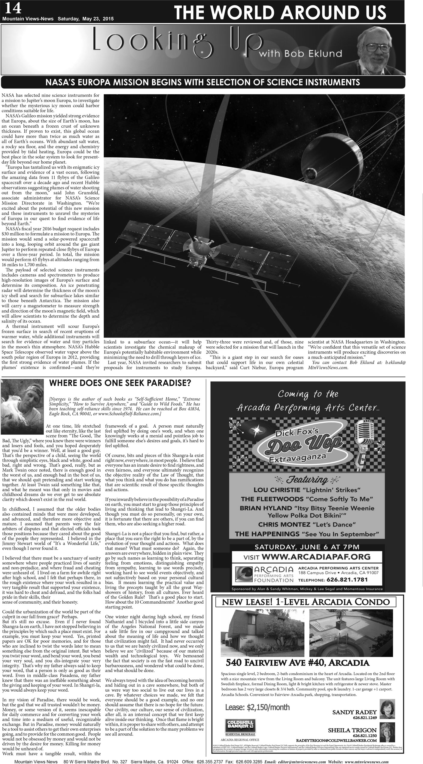 MVNews this week:  Page 14