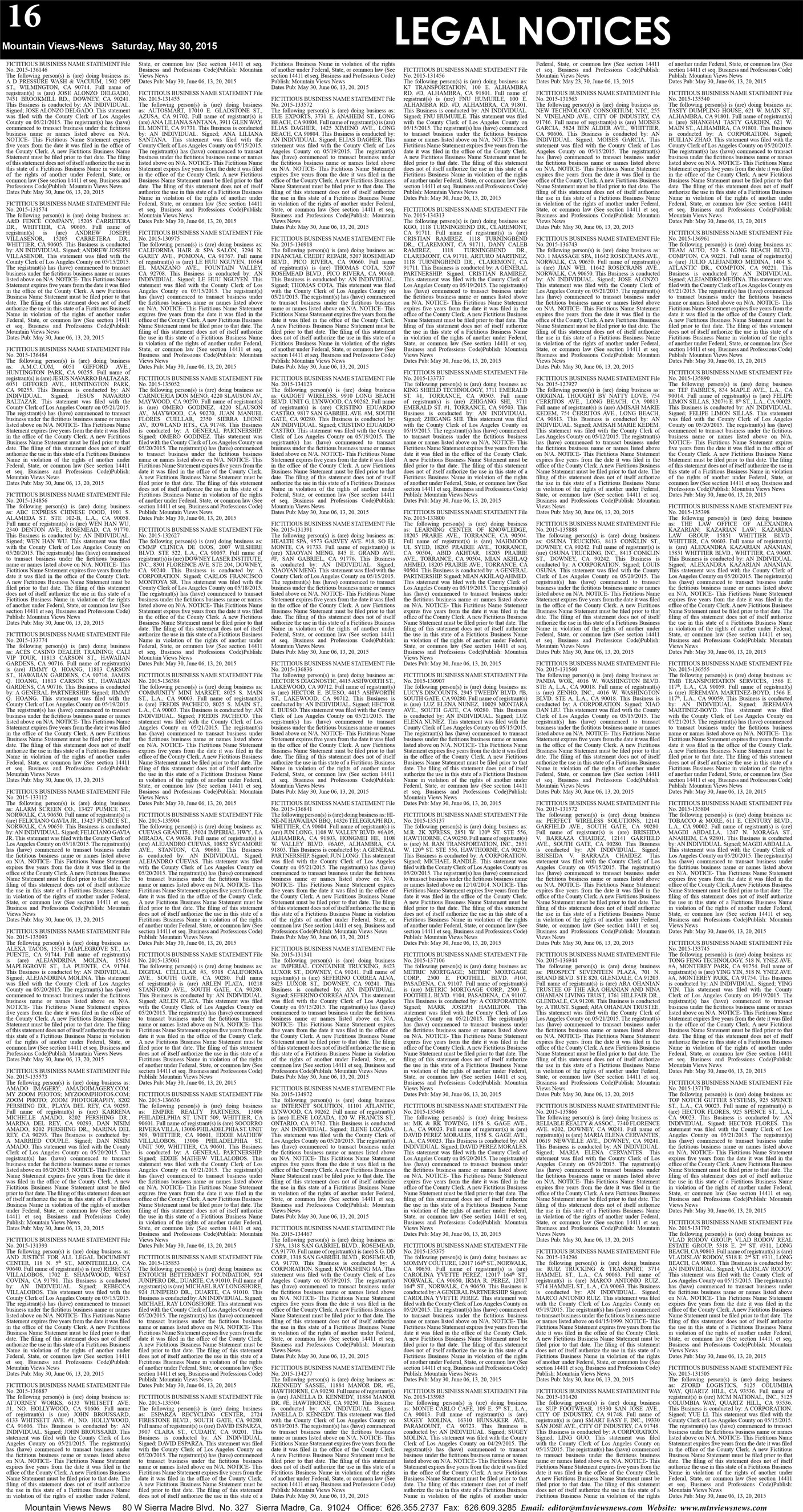 MVNews this week:  Page 16