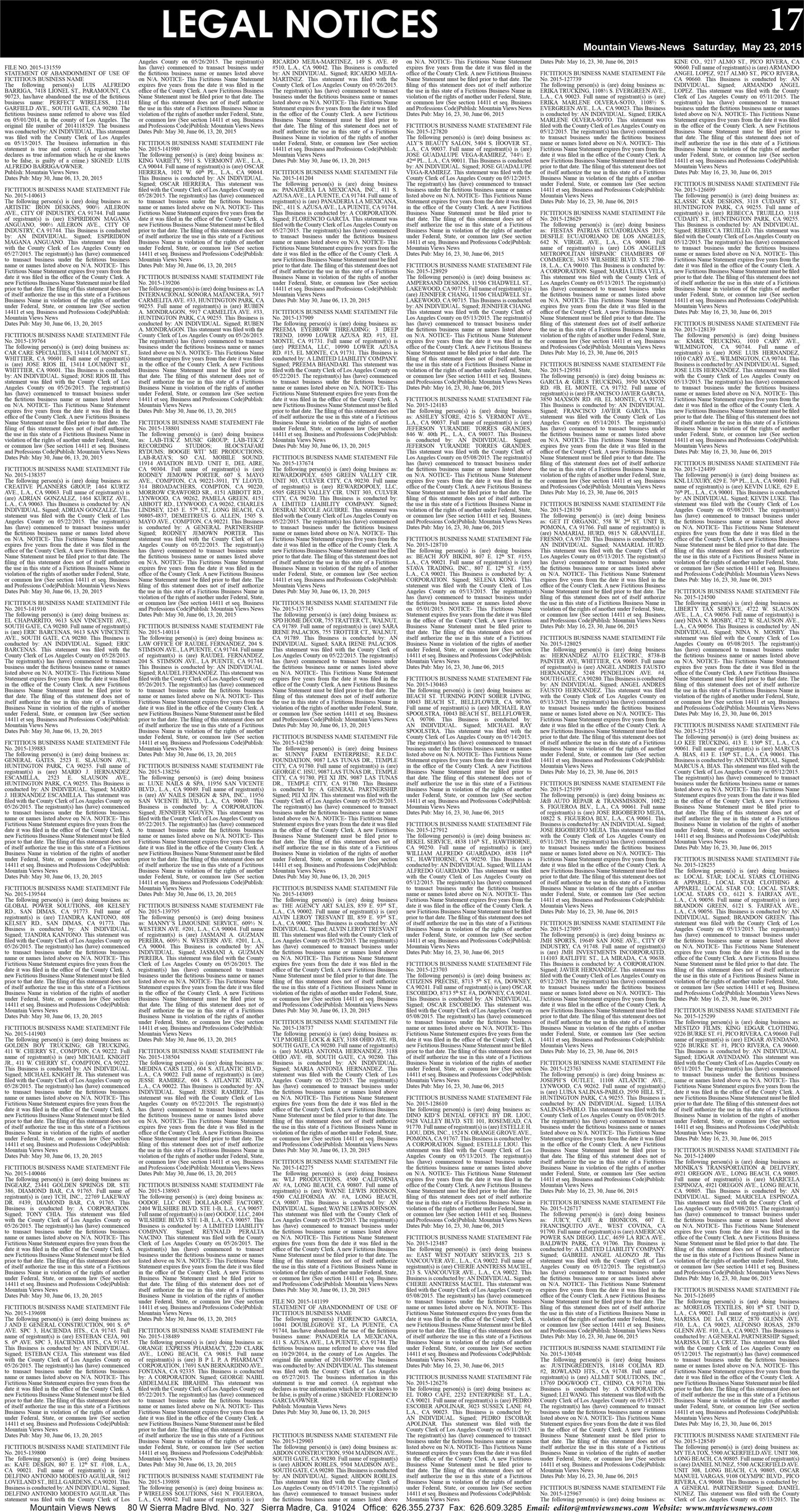 MVNews this week:  Page 17