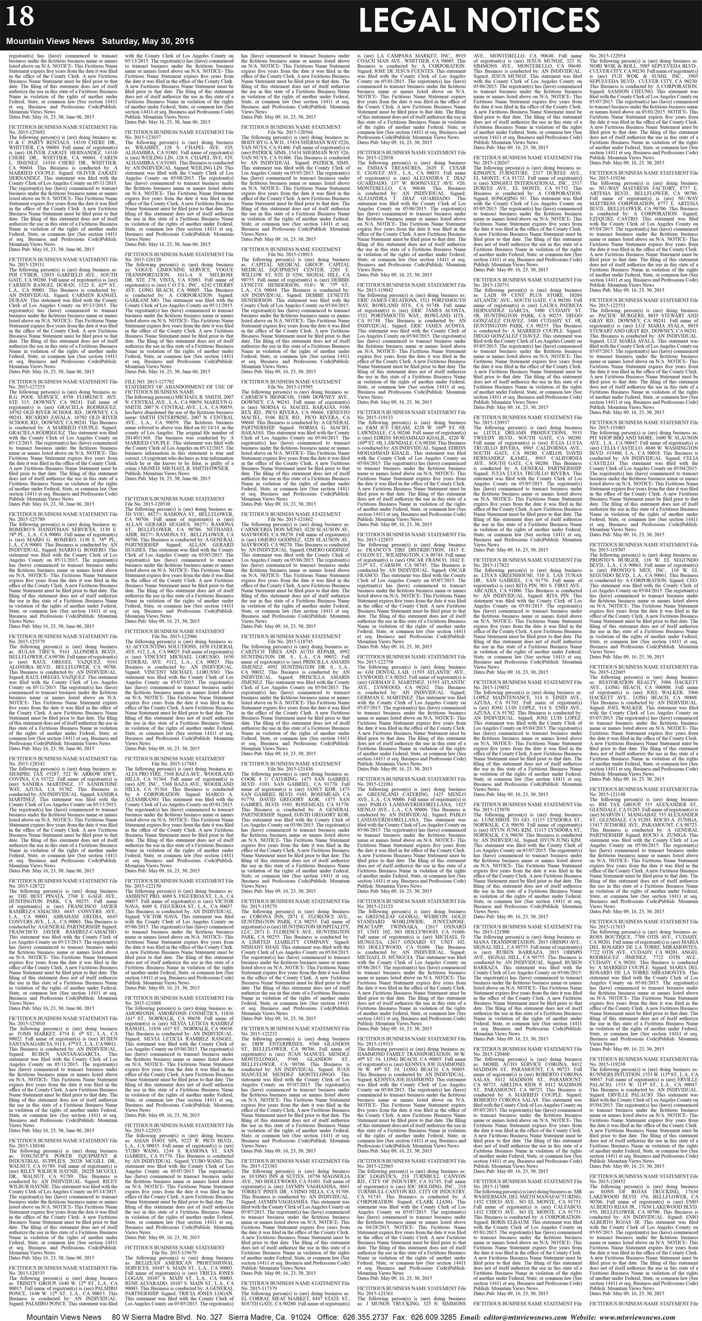 MVNews this week:  Page 18