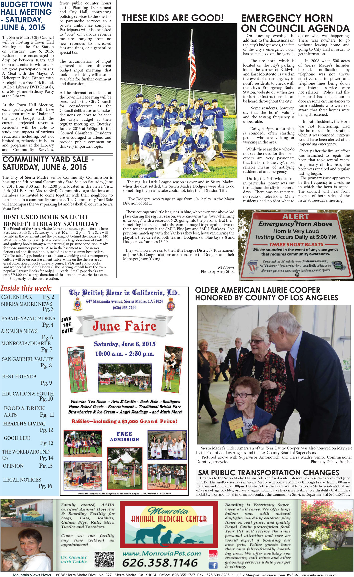MVNews this week:  Page 1