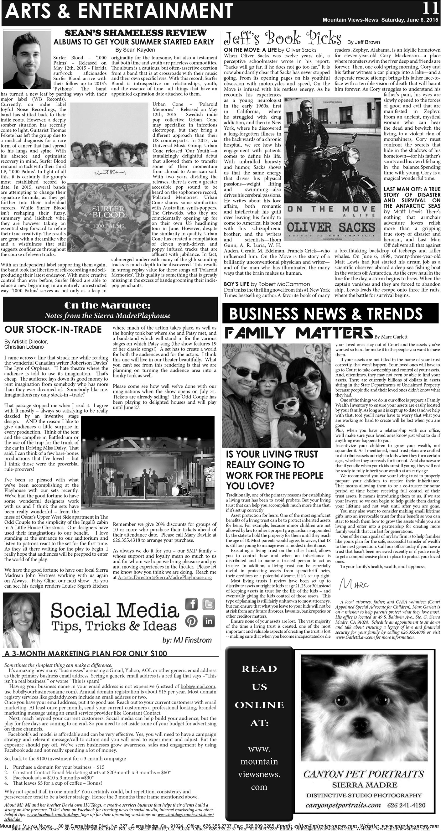 MVNews this week:  Page 11