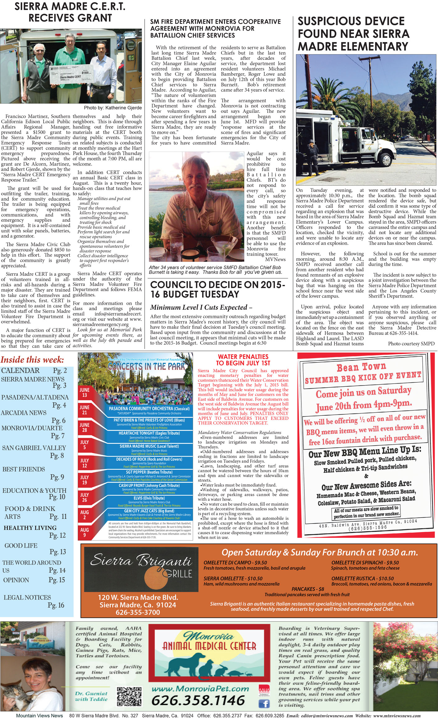 MVNews this week:  Page 1