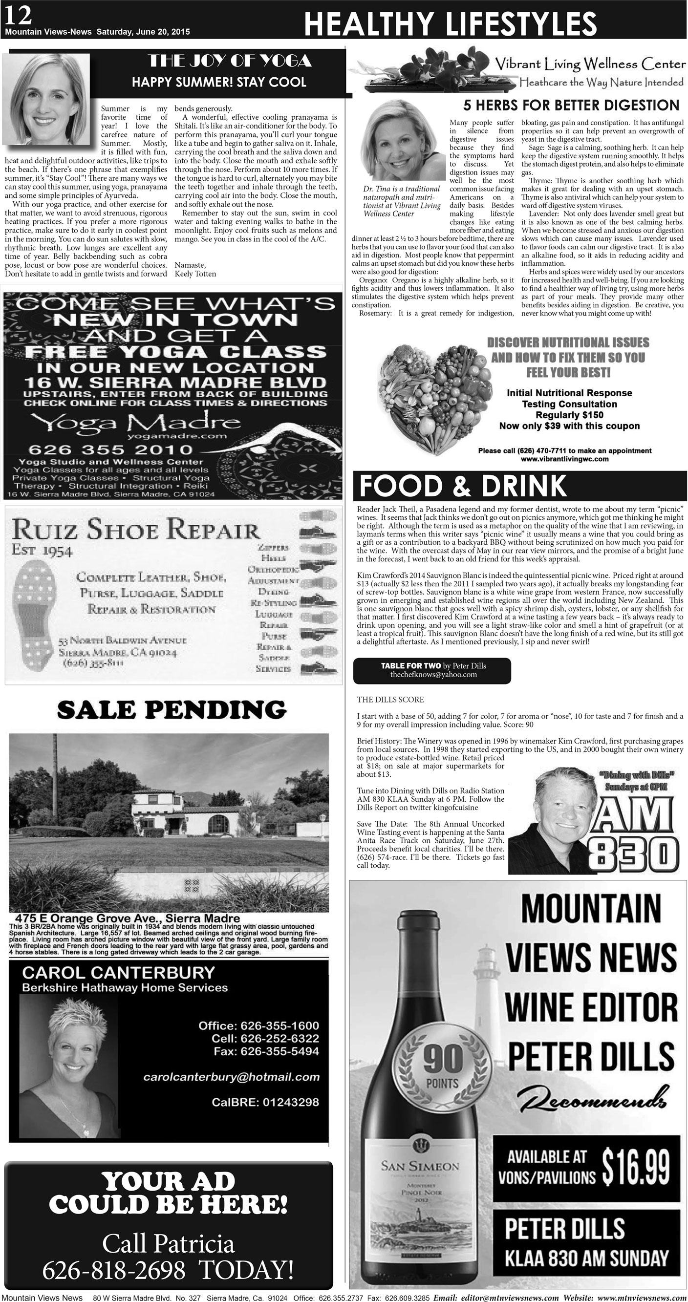 MVNews this week:  Page 12