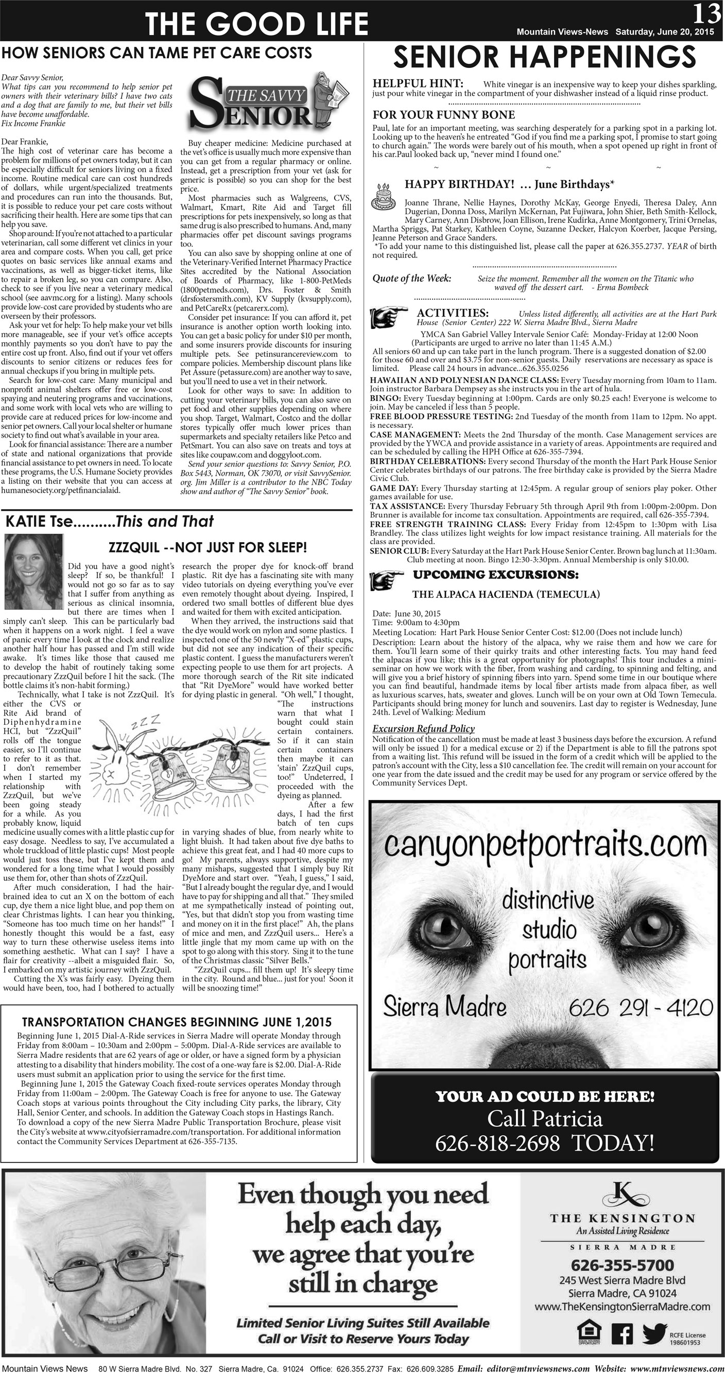 MVNews this week:  Page 13