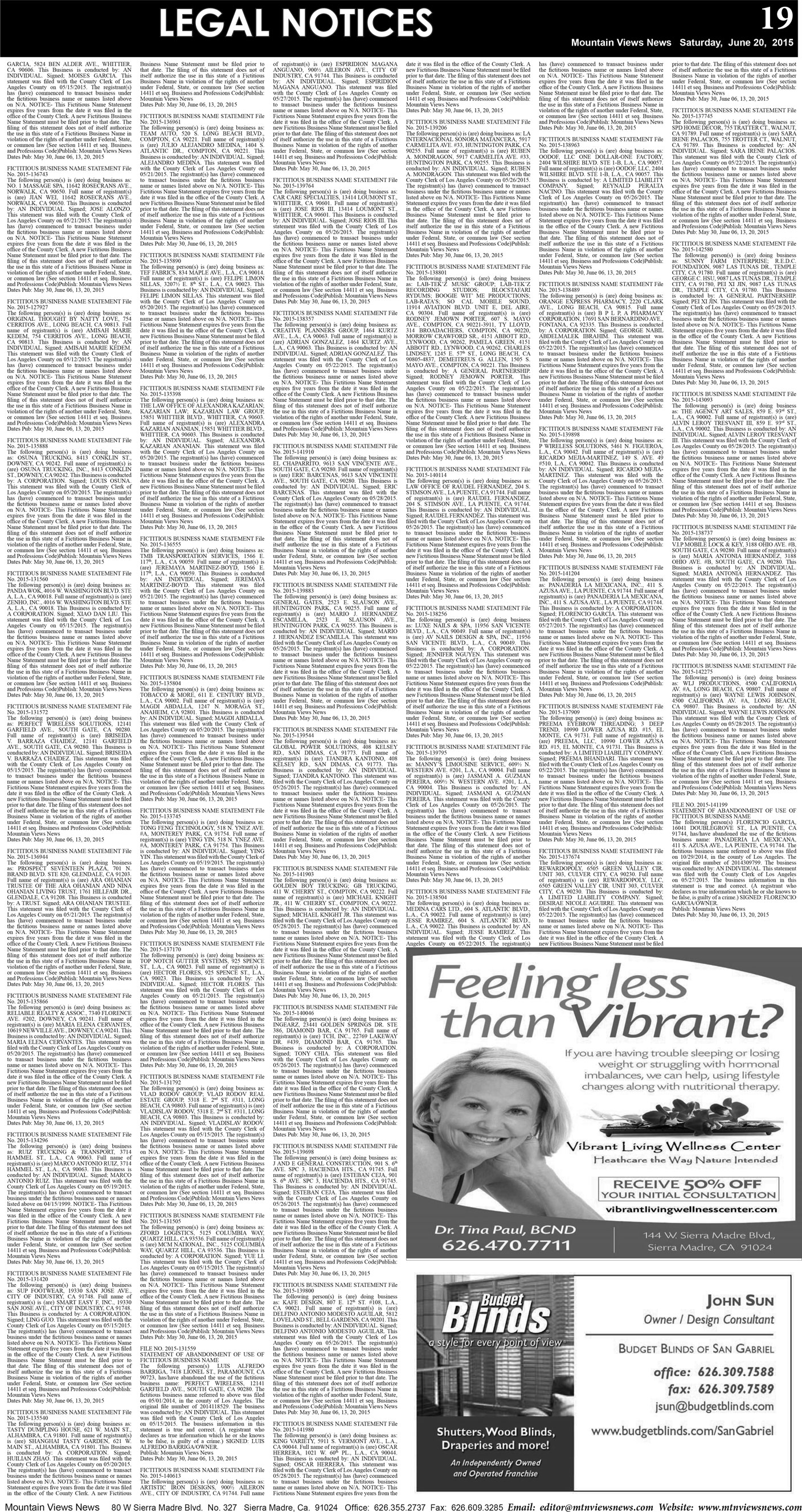 MVNews this week:  Page 19