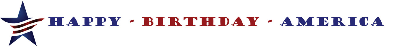 HAPPY - BIRTHDAY - AMERICA