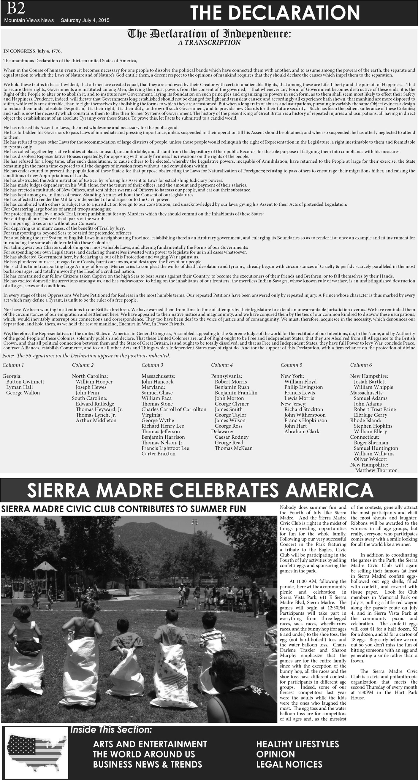 MVNews this week:  Page B:2