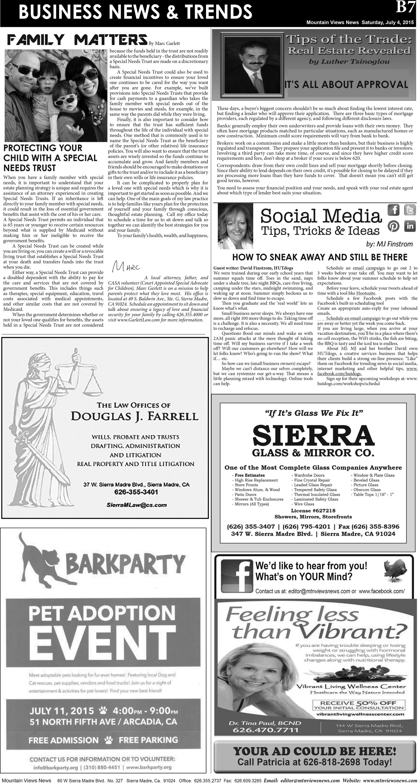 MVNews this week:  Page B:7