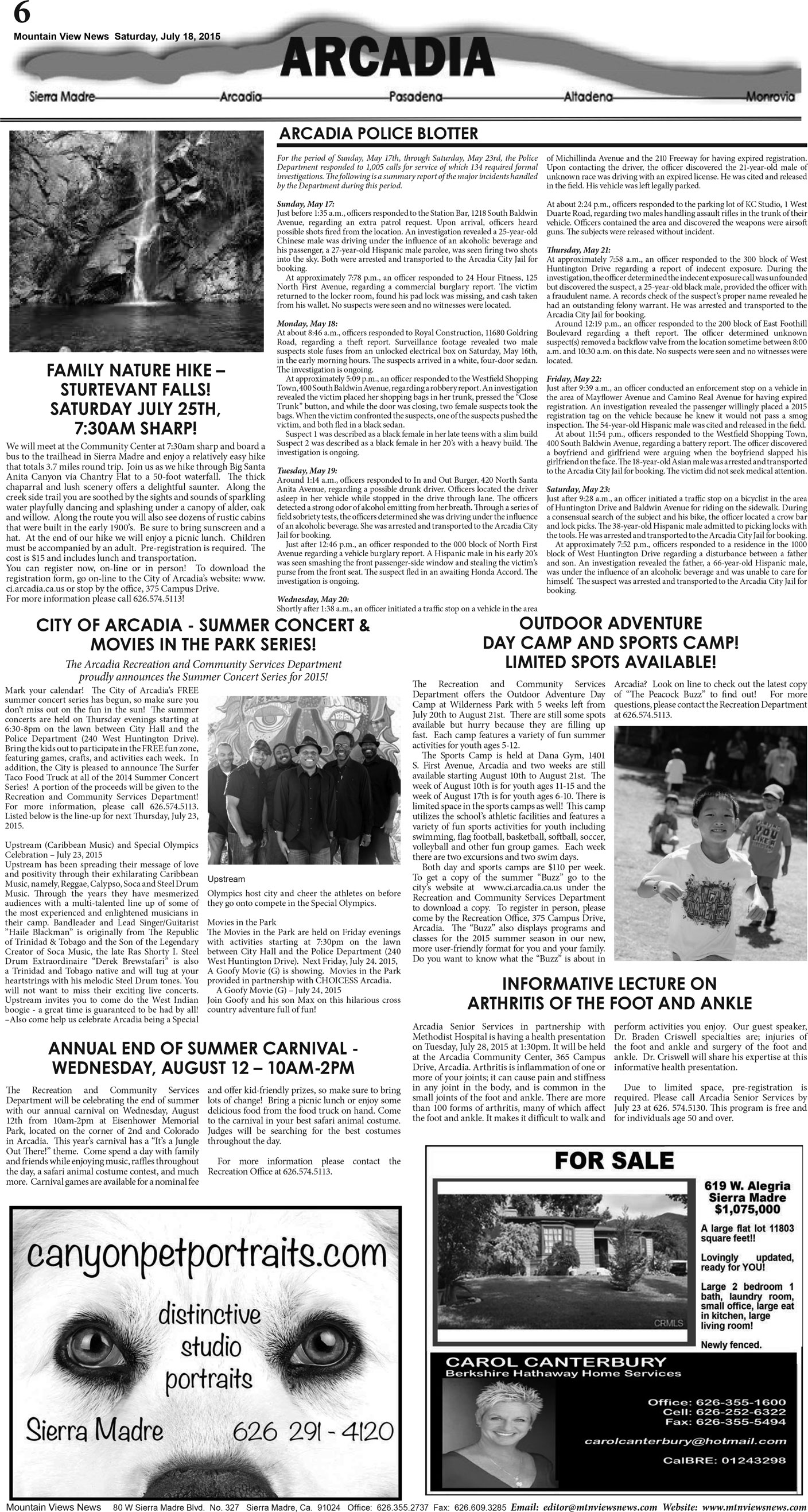 MVNews this week:  Page 6