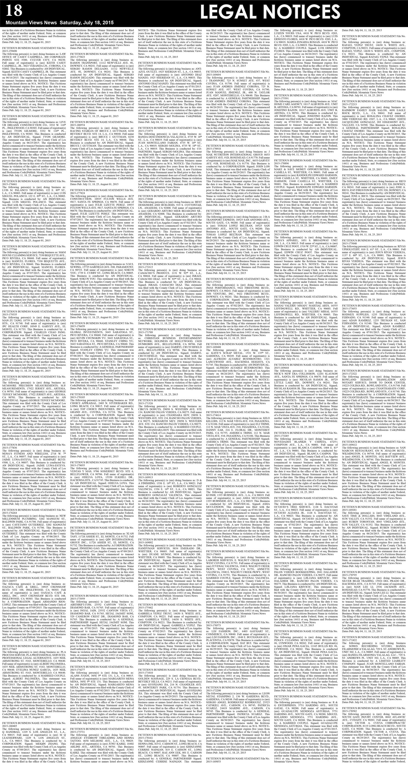 MVNews this week:  Page 18