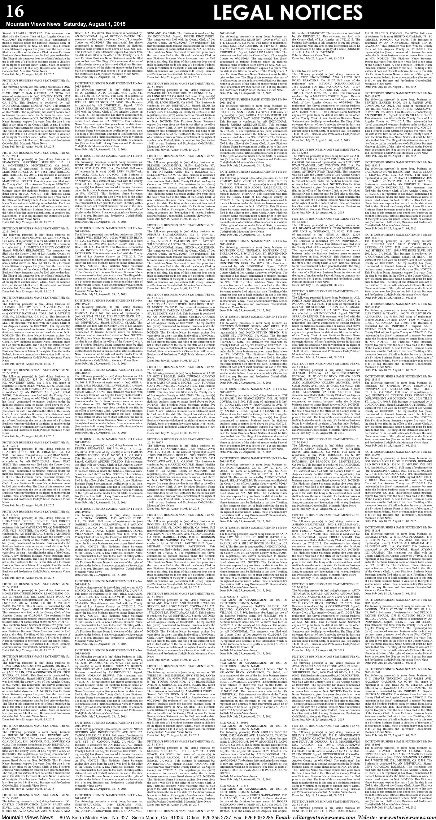 MVNews this week:  Page 16