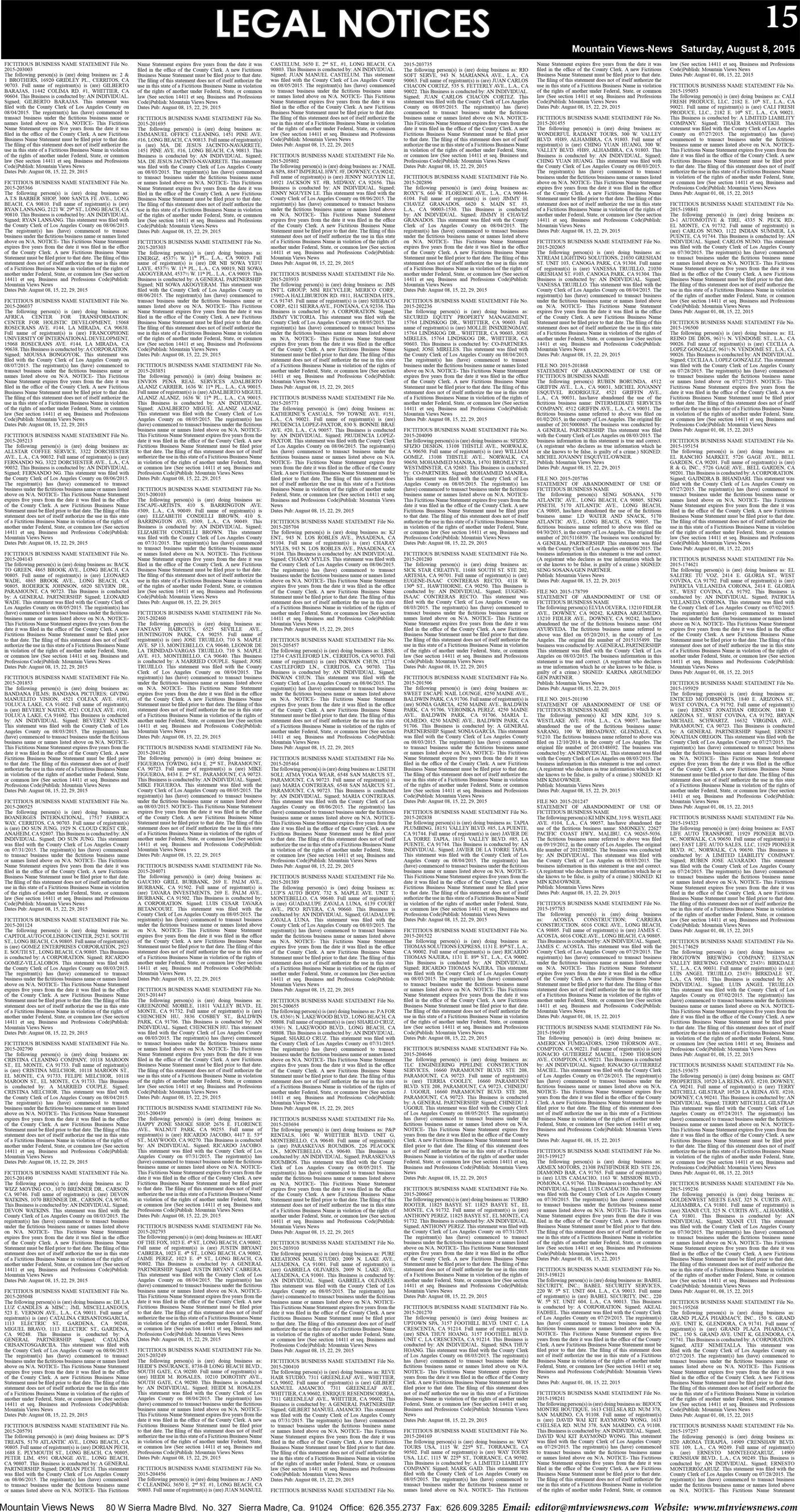 MVNews this week:  Page 15