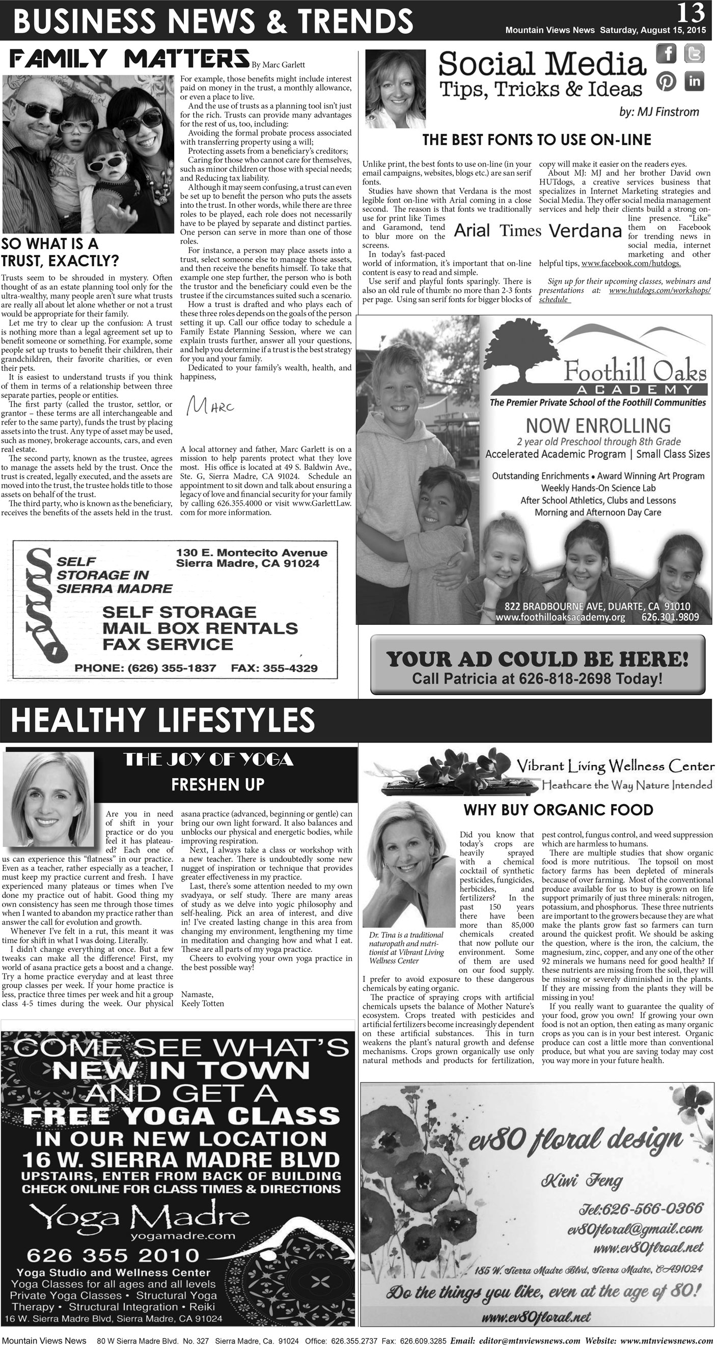 MVNews this week:  Page 13