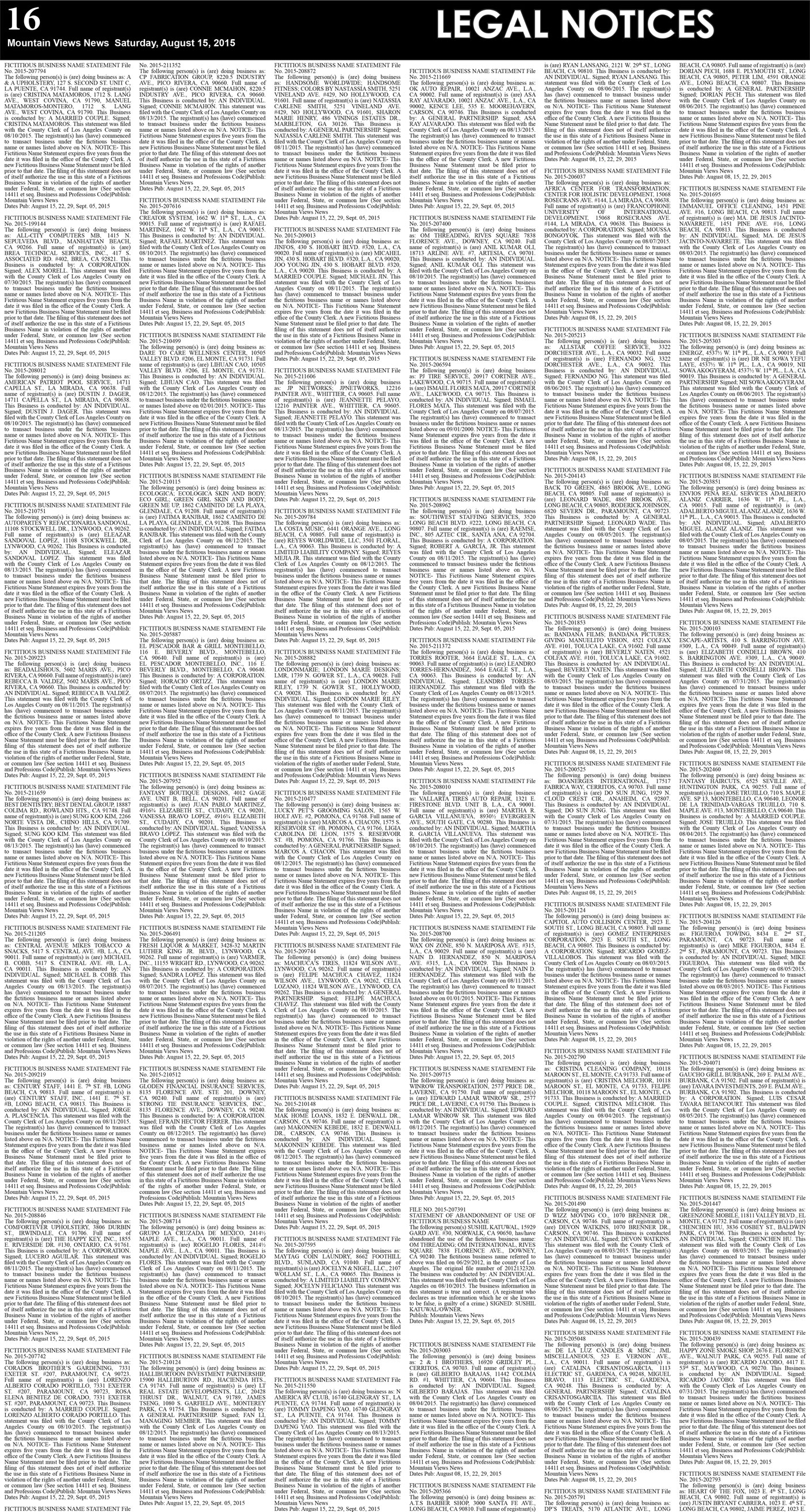 MVNews this week:  Page 16