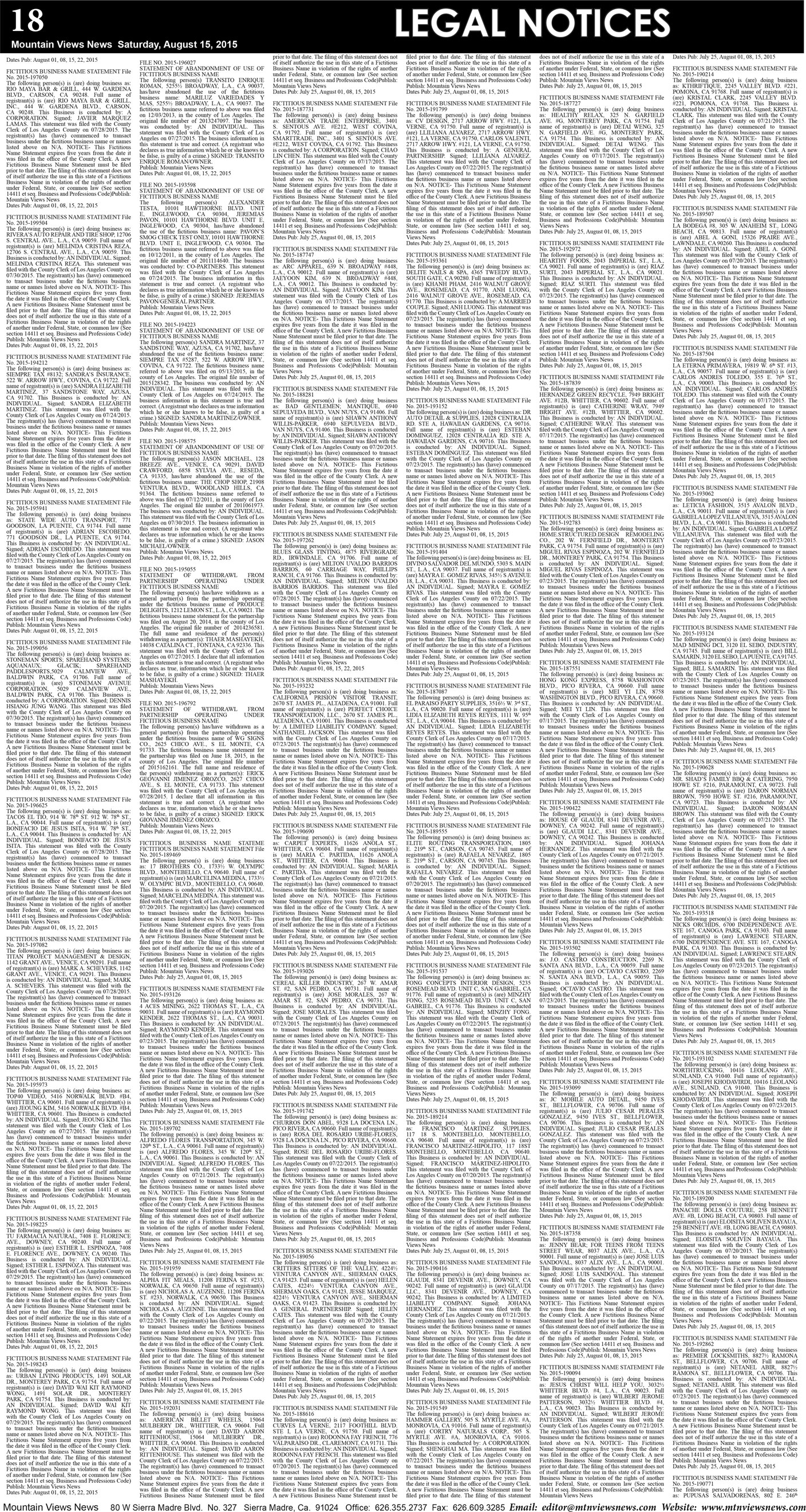 MVNews this week:  Page 18