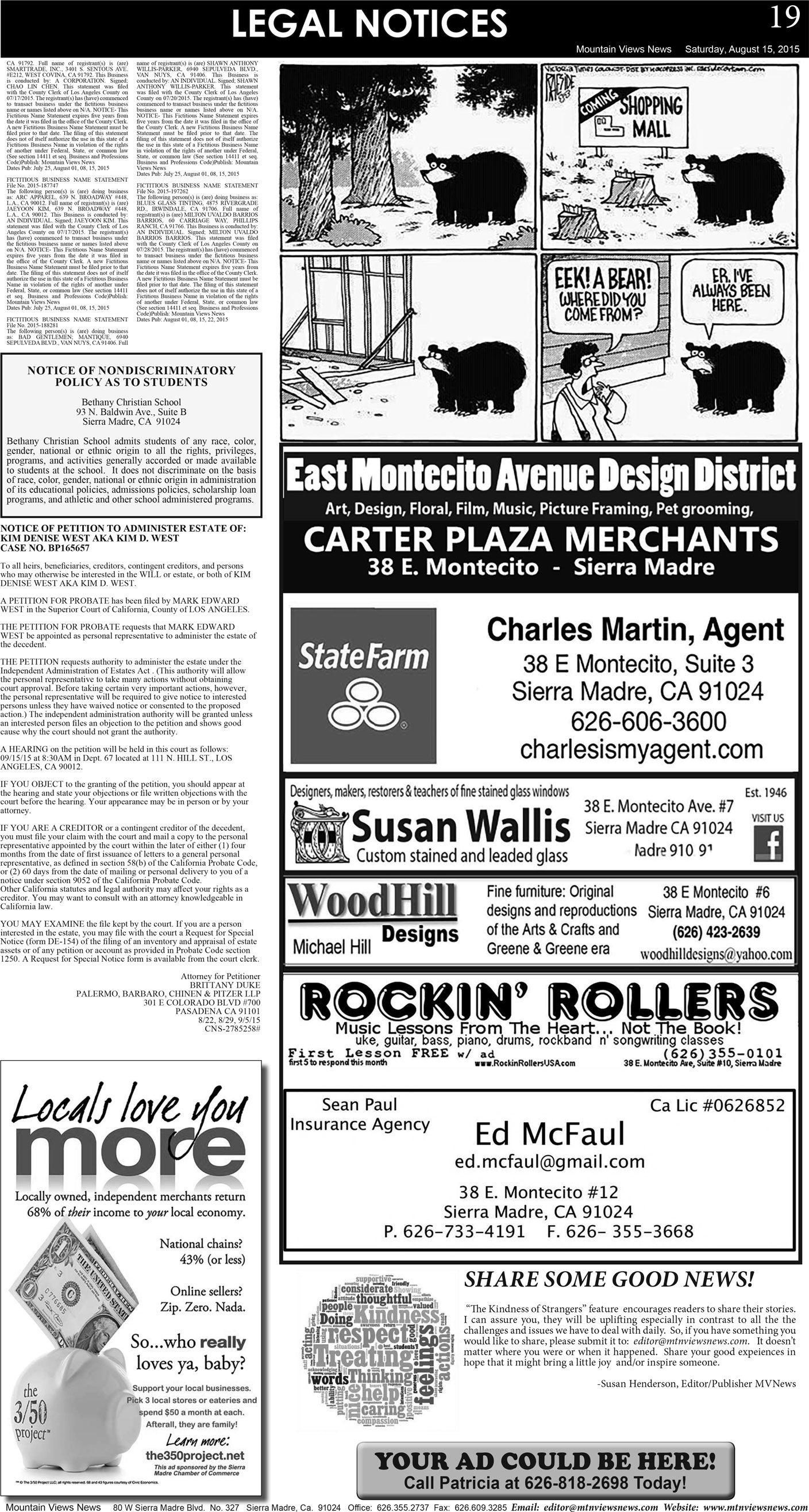 MVNews this week:  Page 19