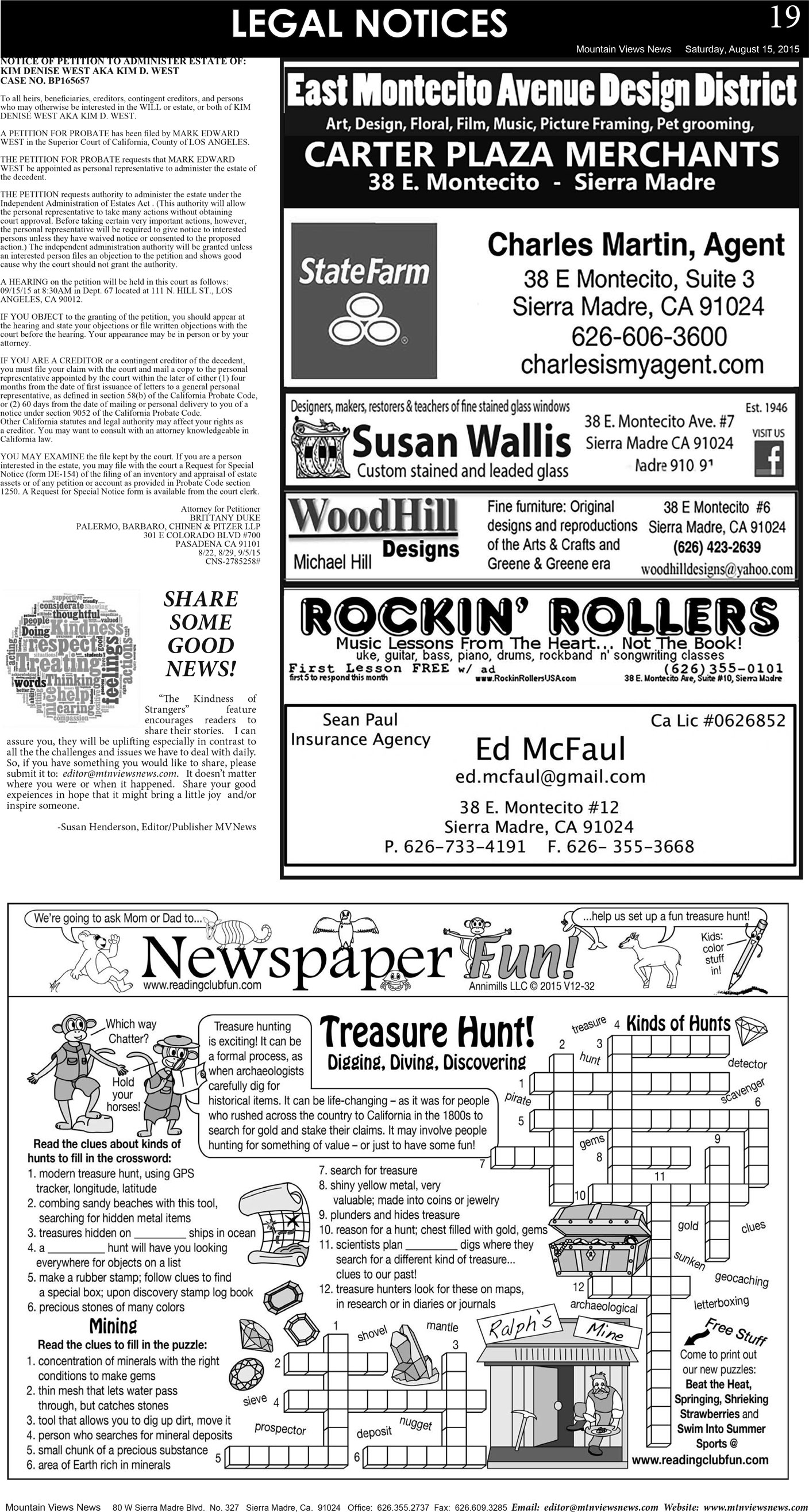 MVNews this week:  Page 19