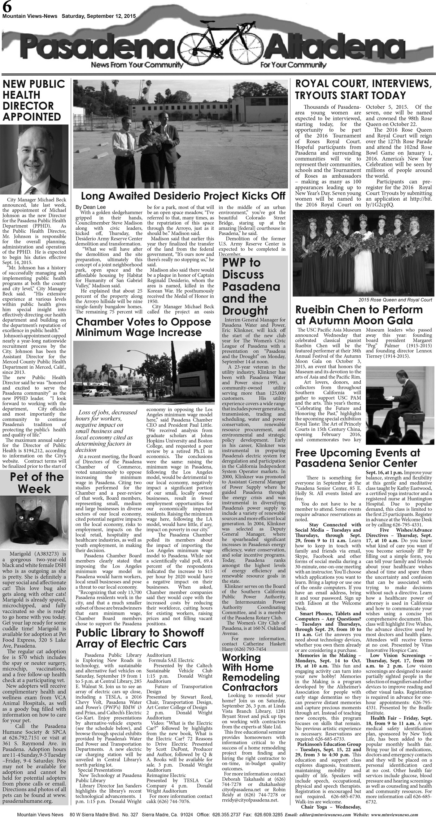 MVNews this week:  Page 6