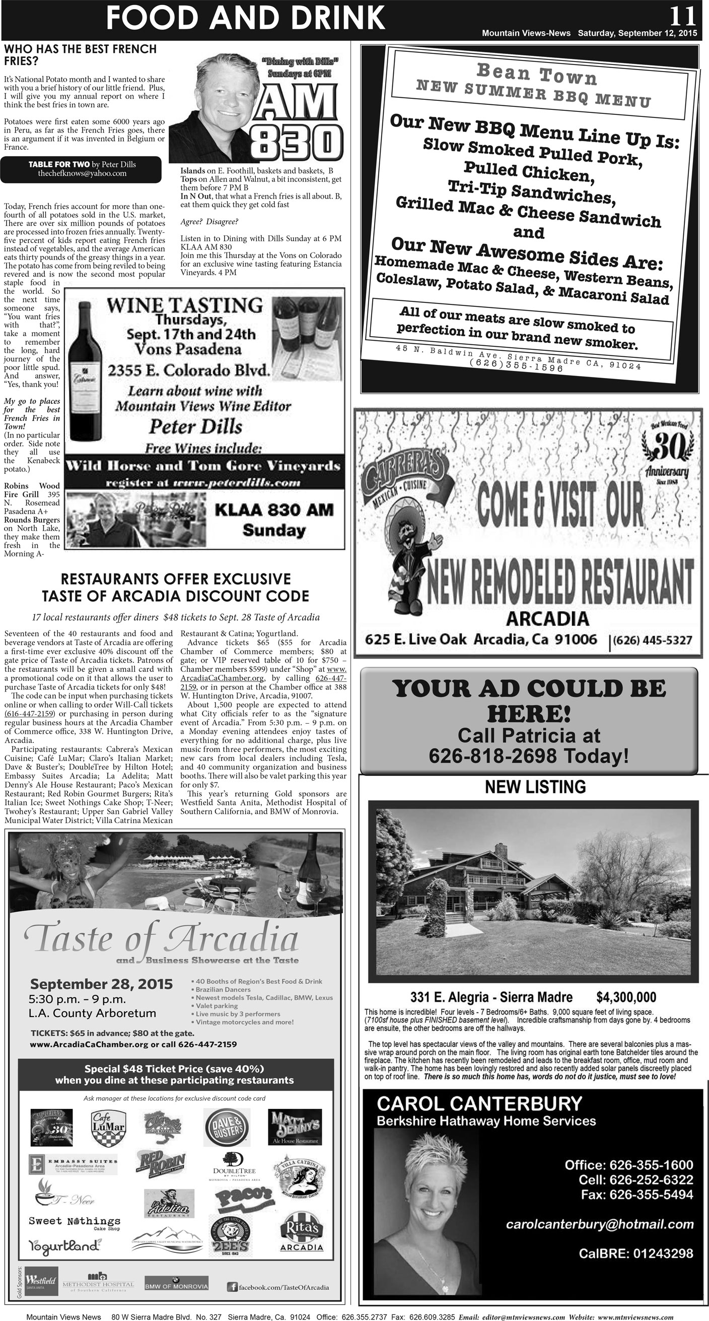 MVNews this week:  Page 11