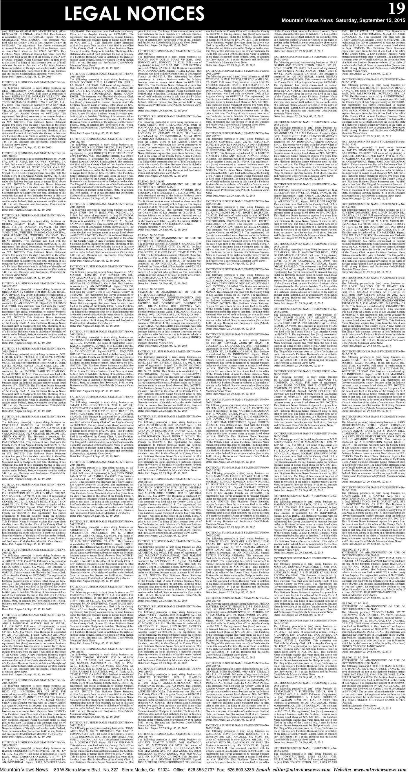 MVNews this week:  Page 19