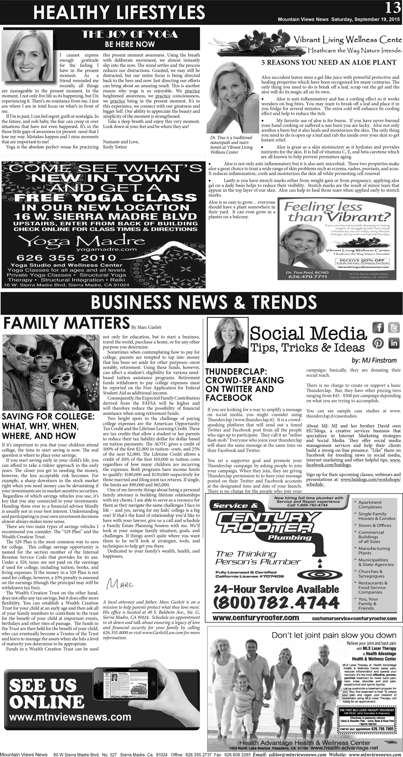 MVNews this week:  Page 13