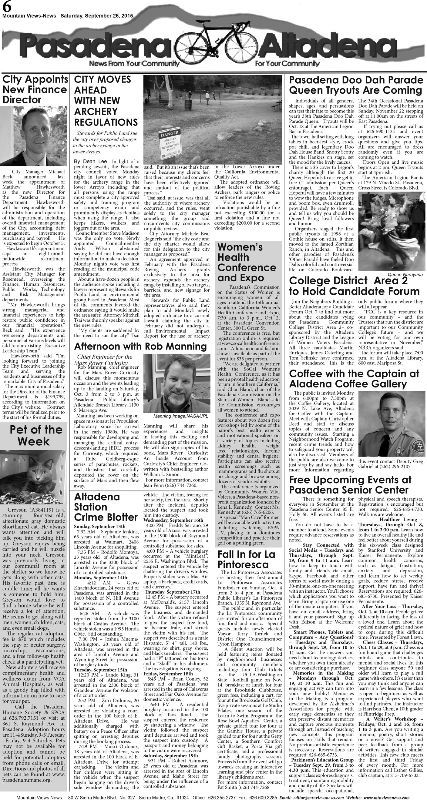 MVNews this week:  Page 6