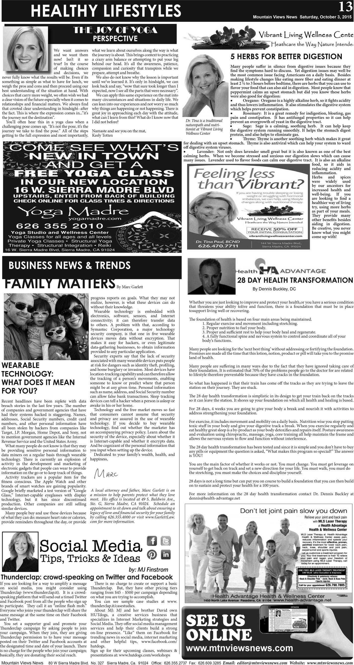 MVNews this week:  Page 13