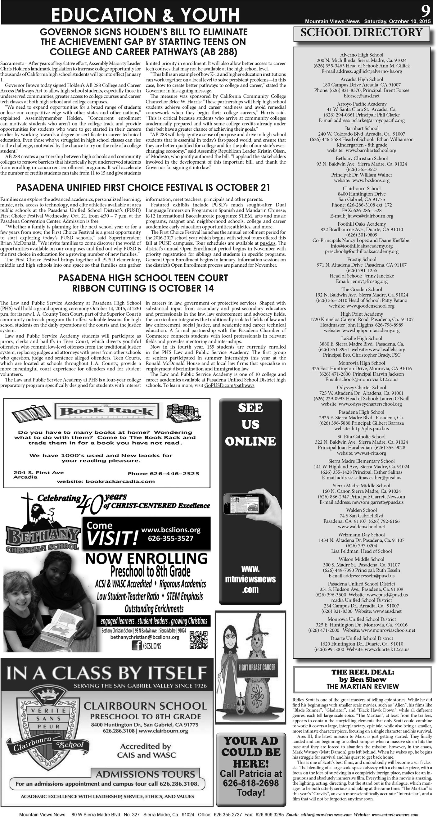 MVNews this week:  Page 9