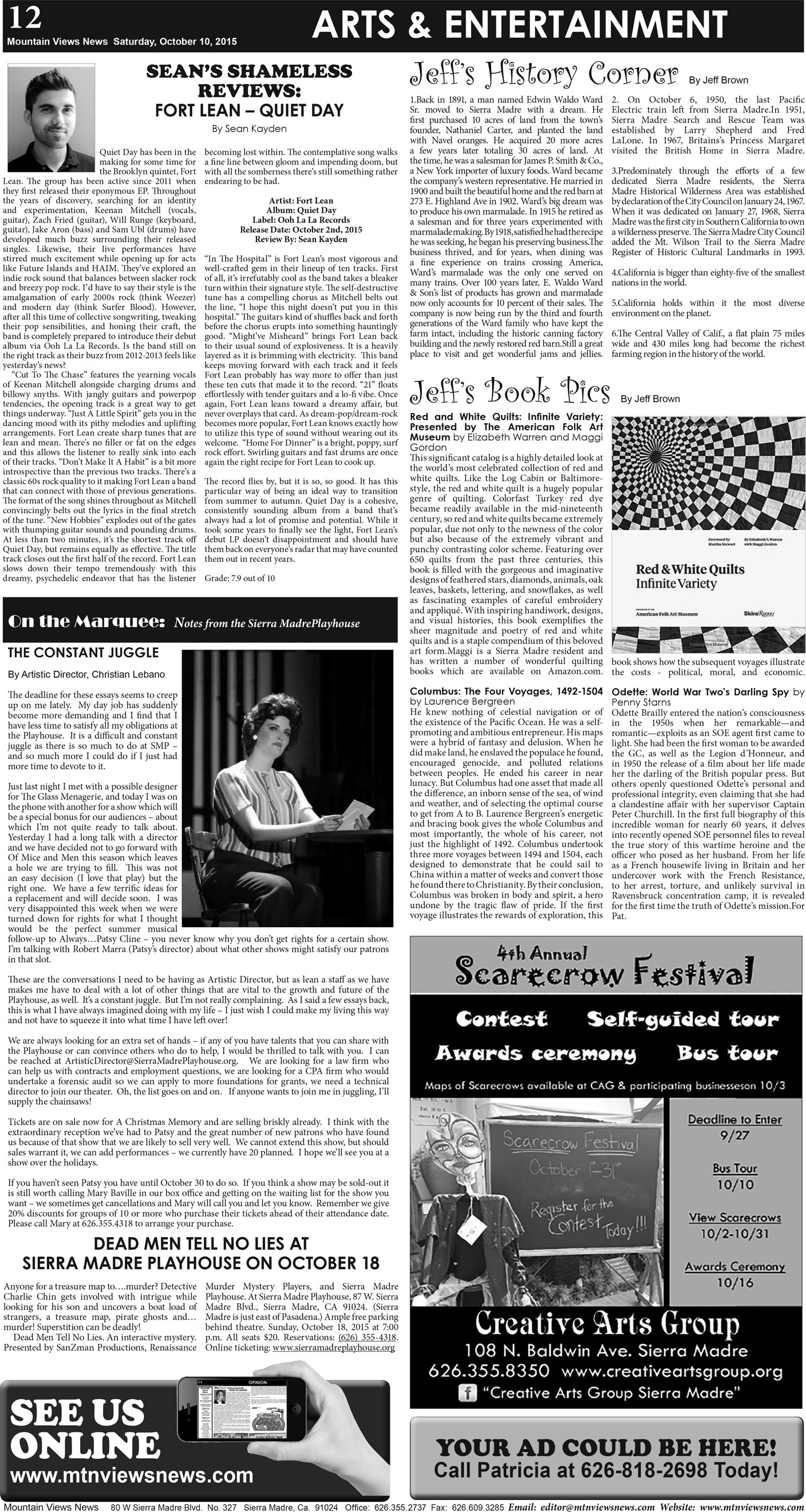 MVNews this week:  Page 12