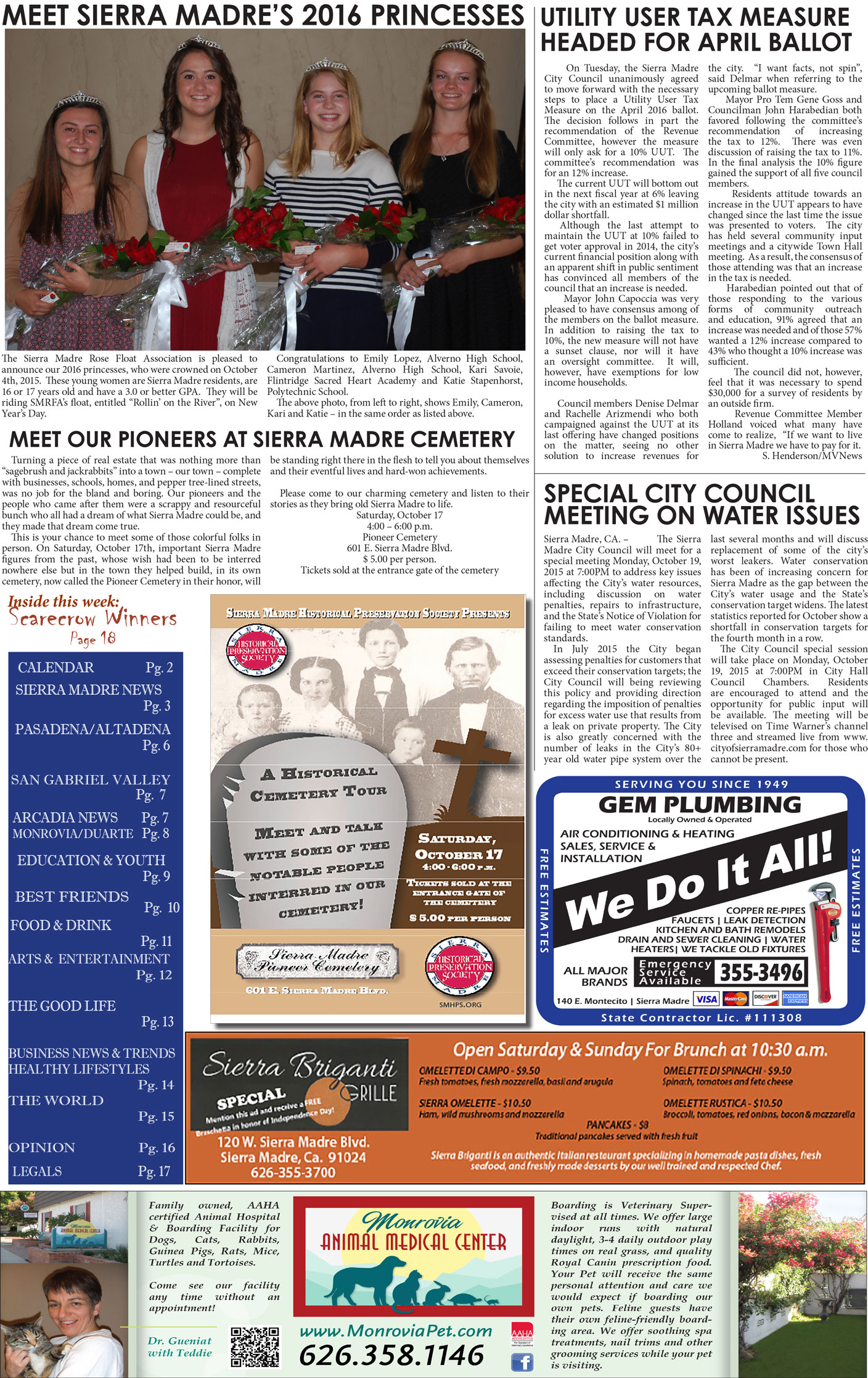 MVNews this week:  Page 1