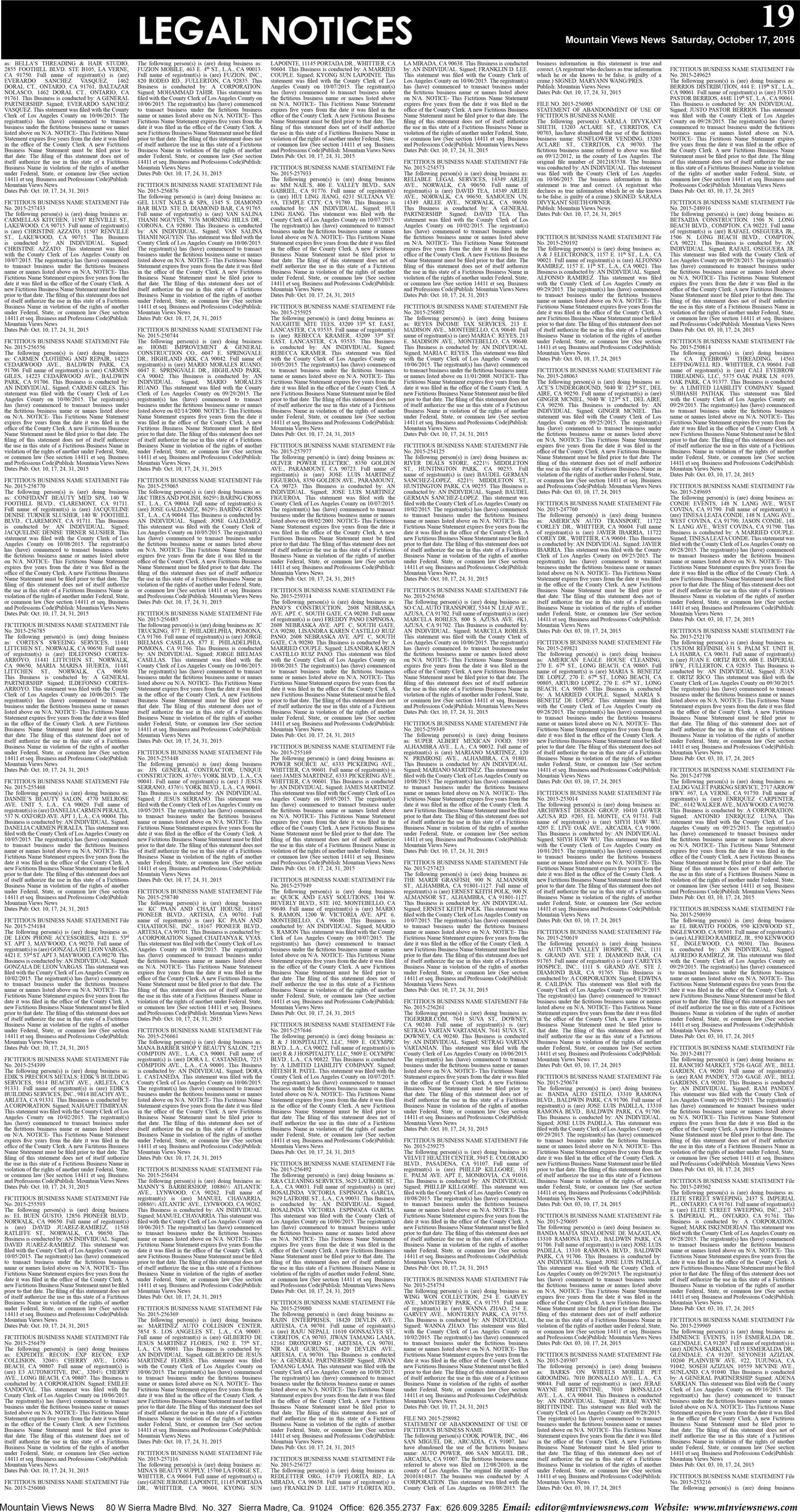 MVNews this week:  Page 19